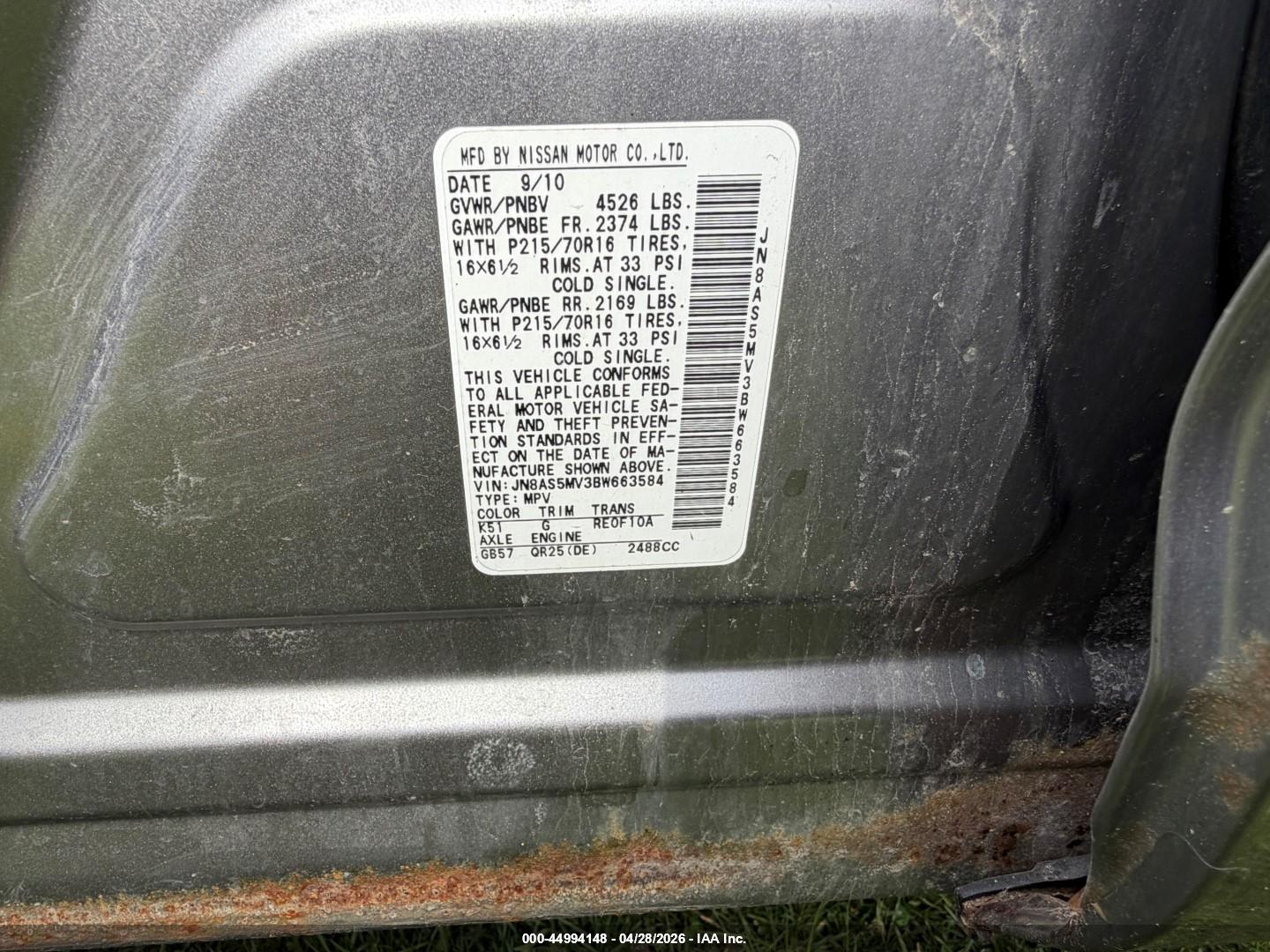 NISSAN ROGUE image 9