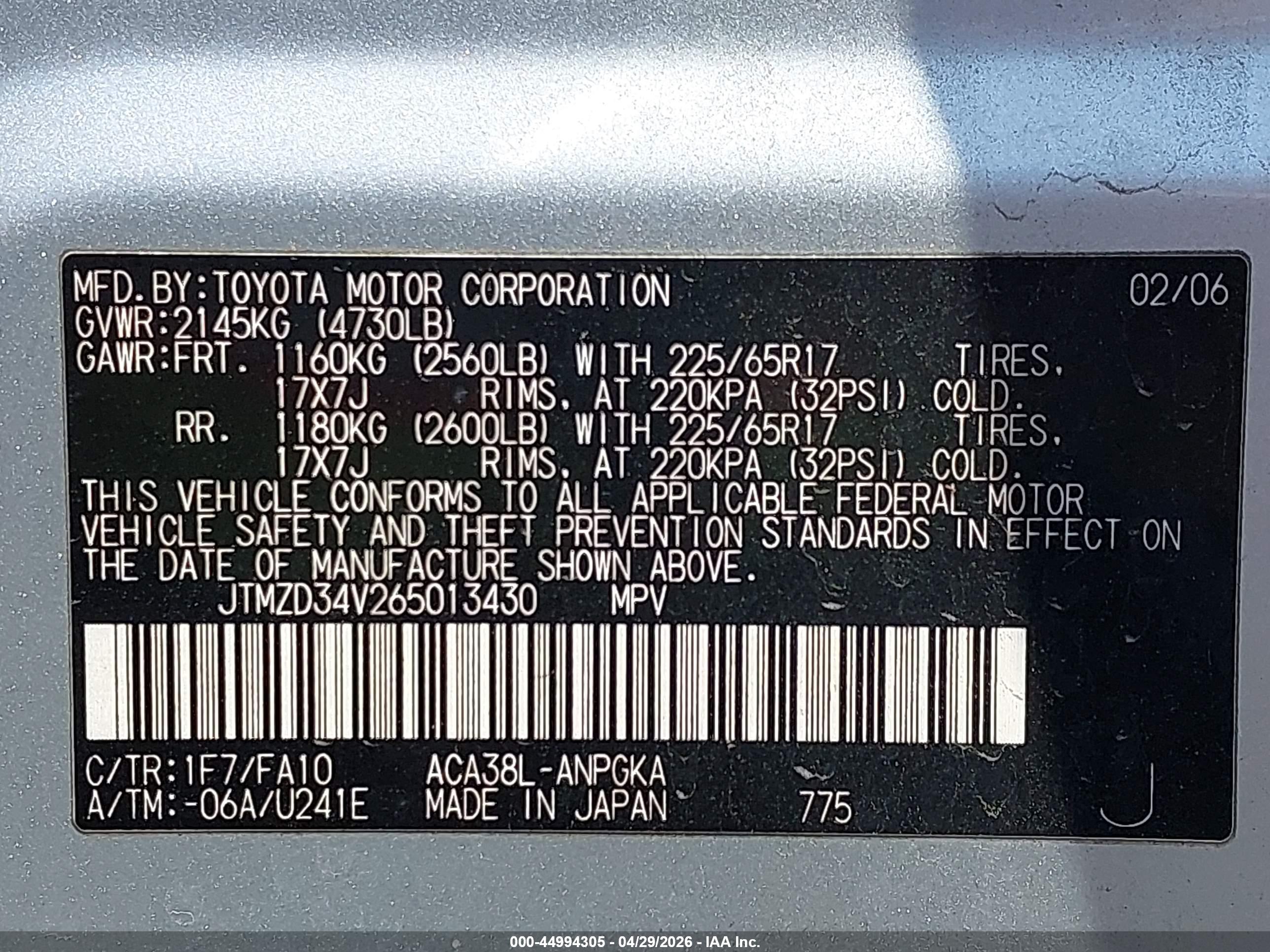TOYOTA RAV4 image 9