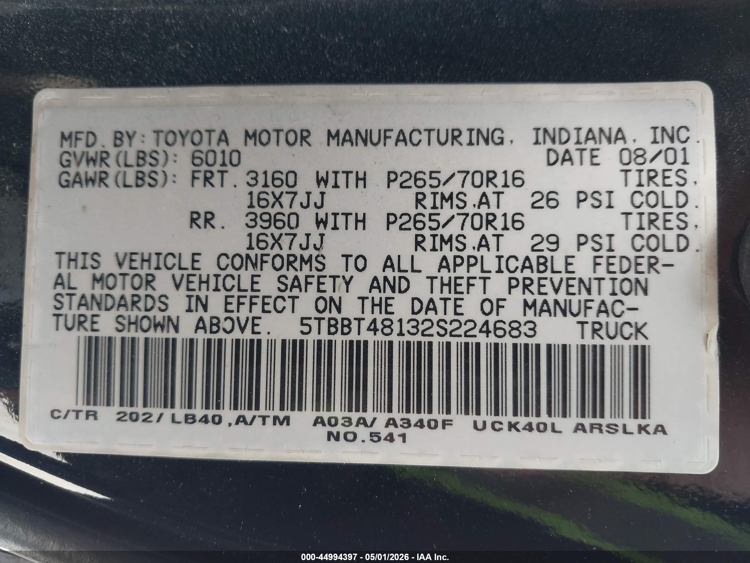 TOYOTA TUNDRA image 9