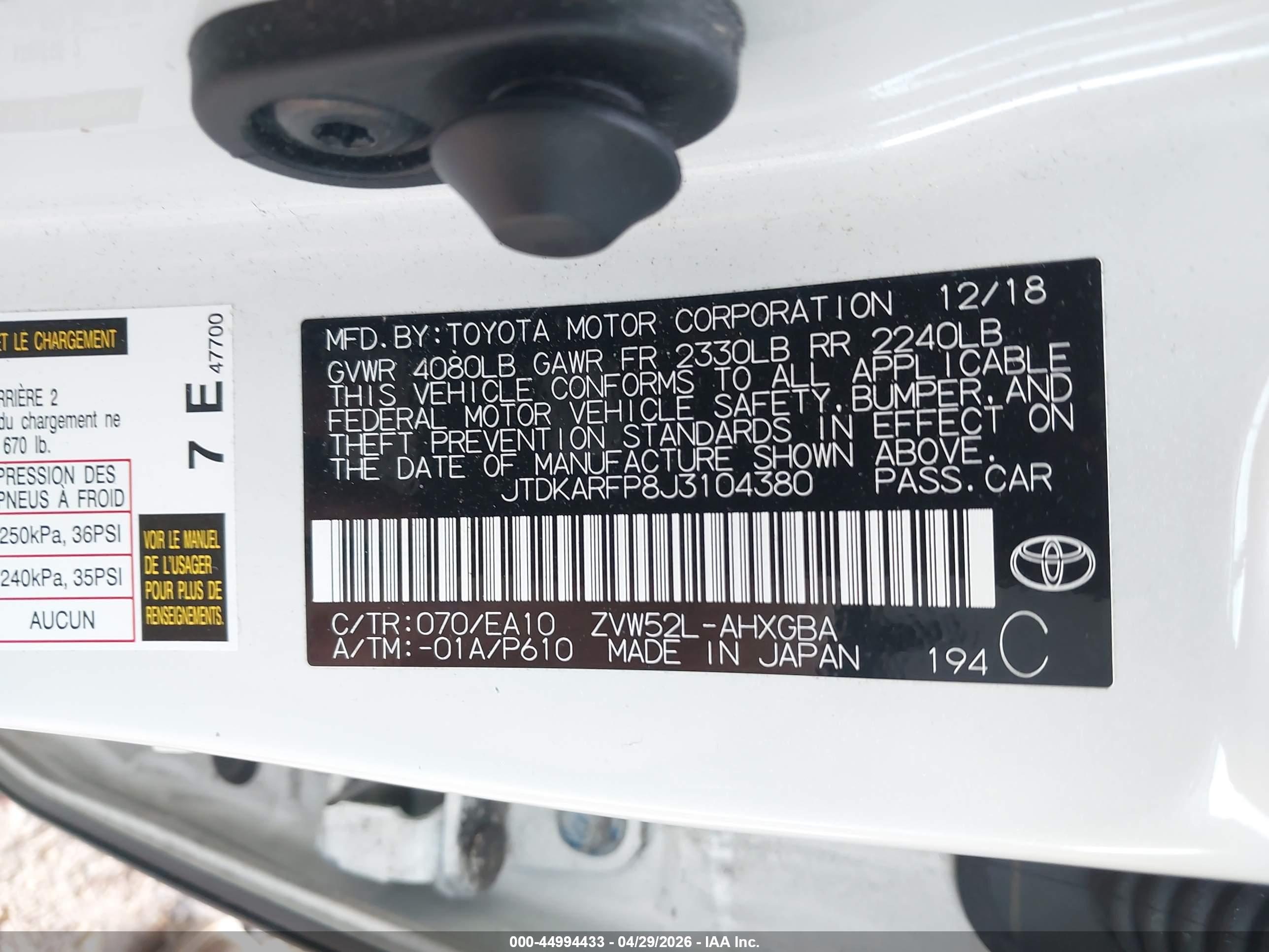 TOYOTA PRIUS image 9