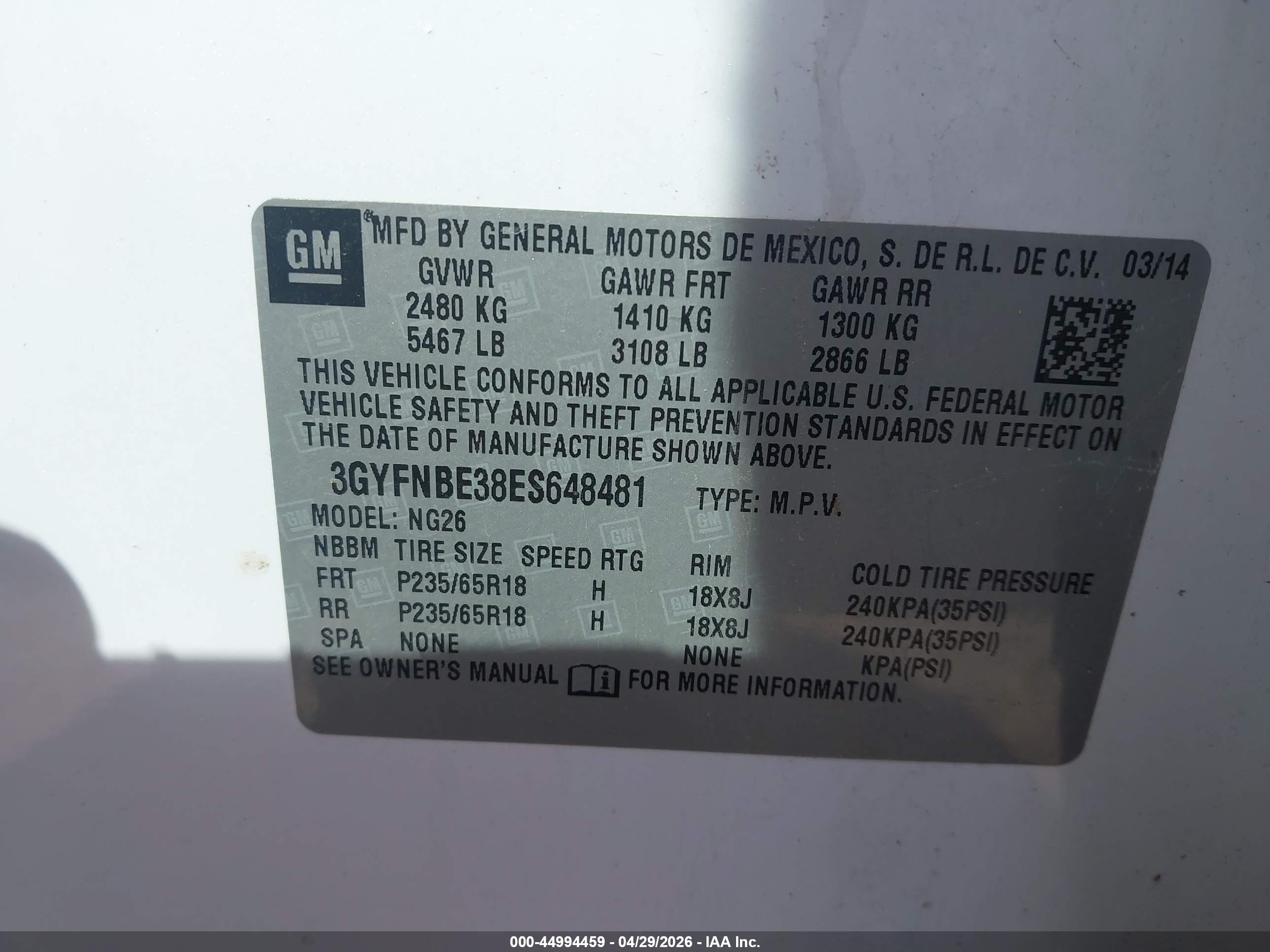 CADILLAC SRX image 9