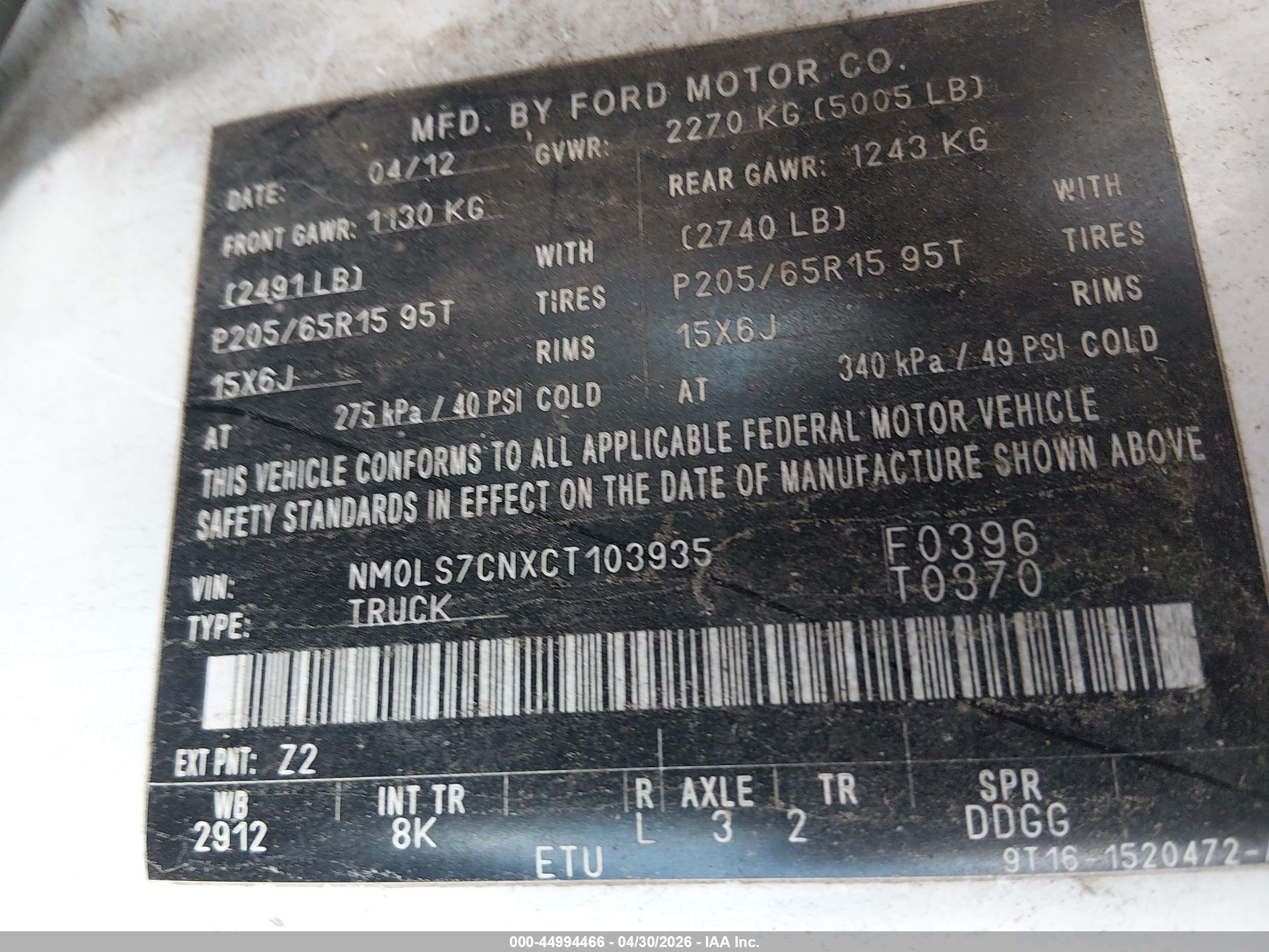 FORD TRANSIT image 9