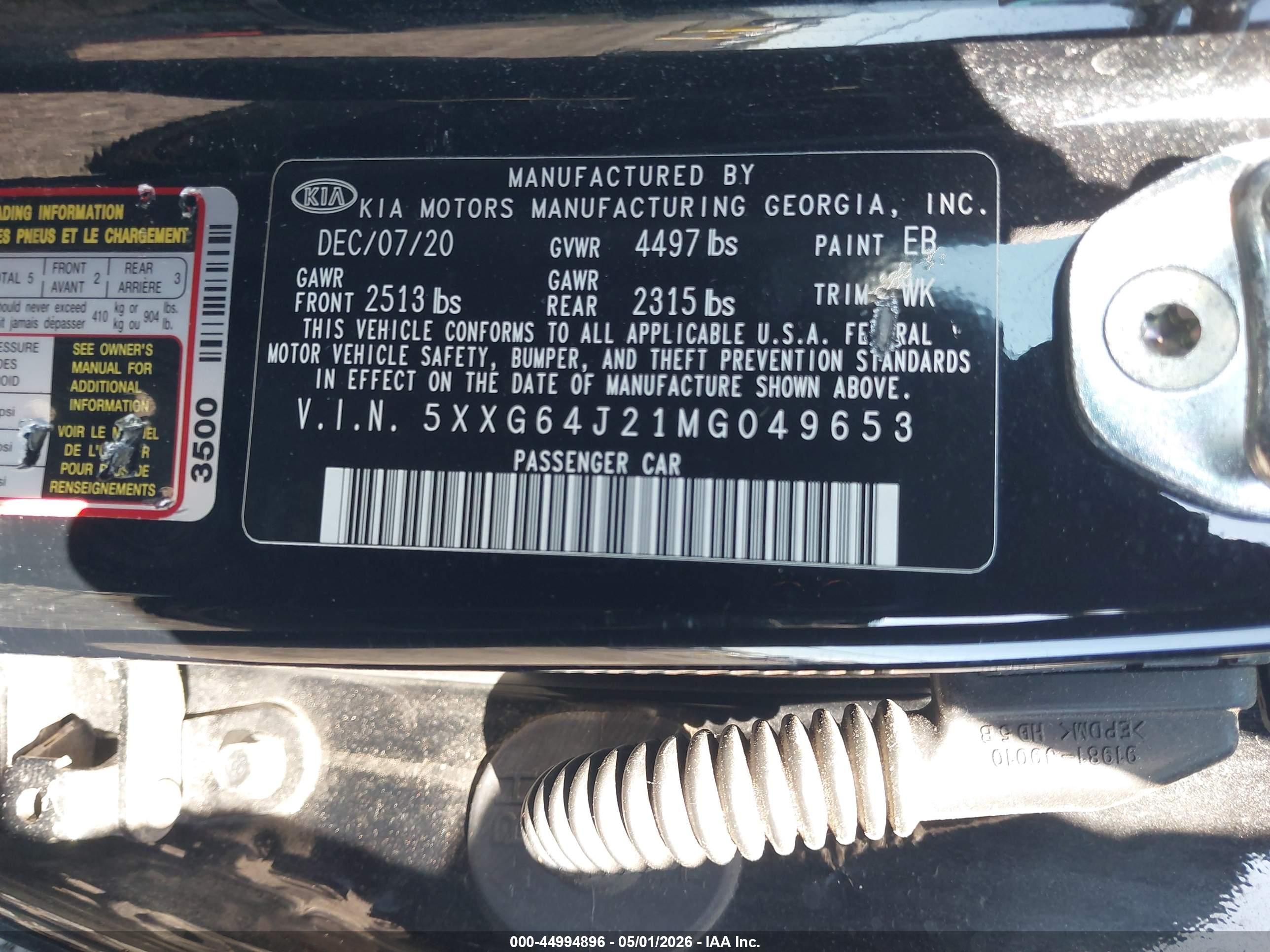 KIA K5 image 9