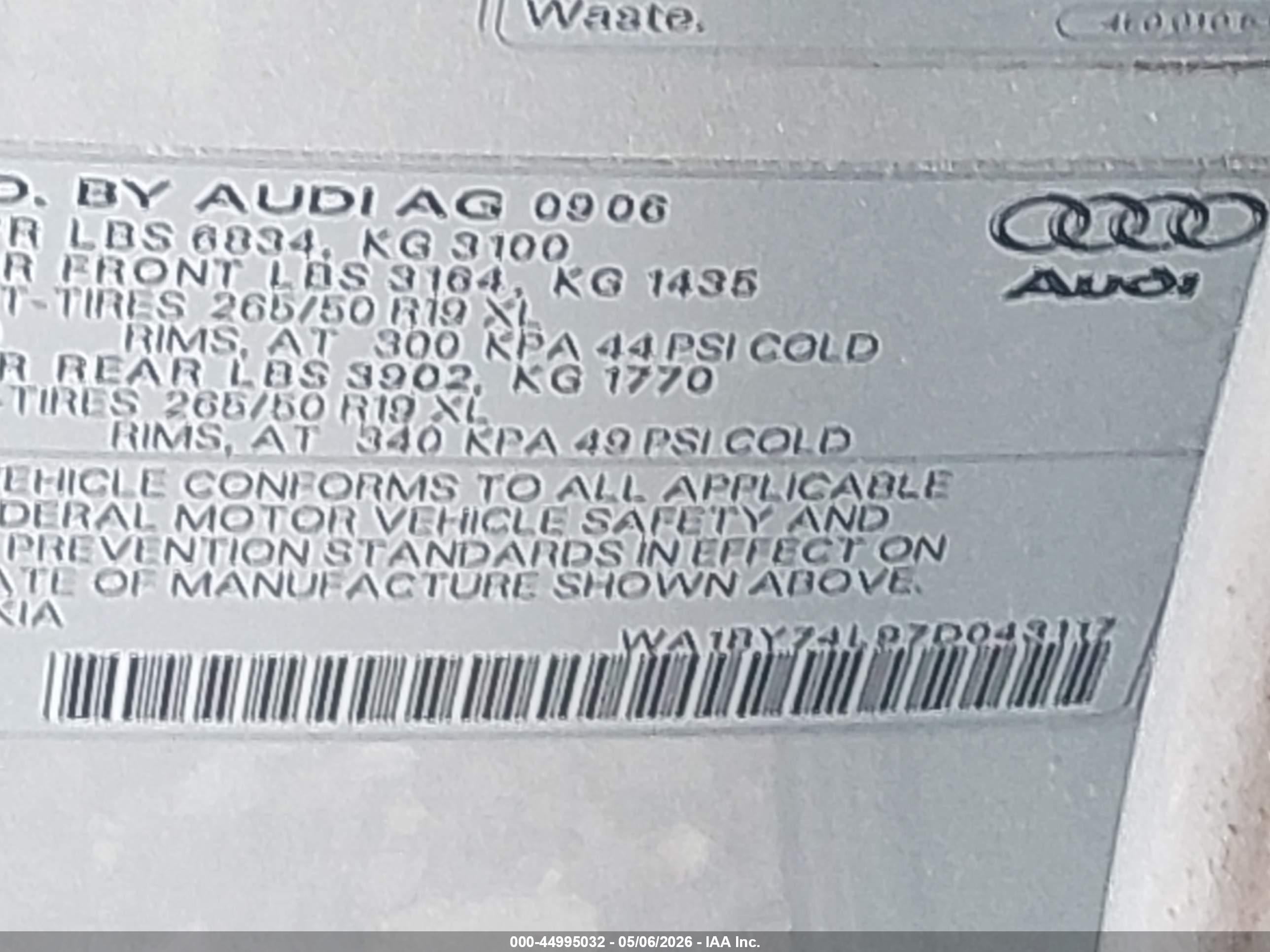 AUDI Q7 image 9