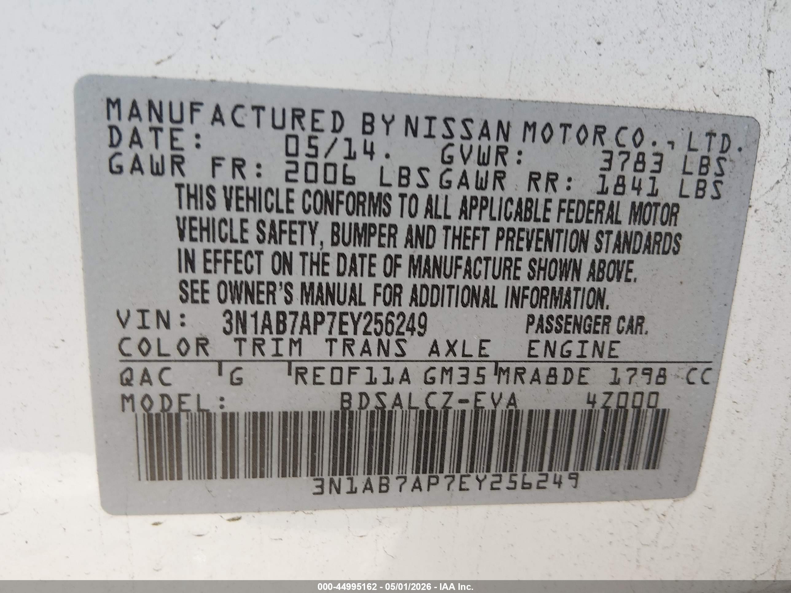 NISSAN SENTRA image 9