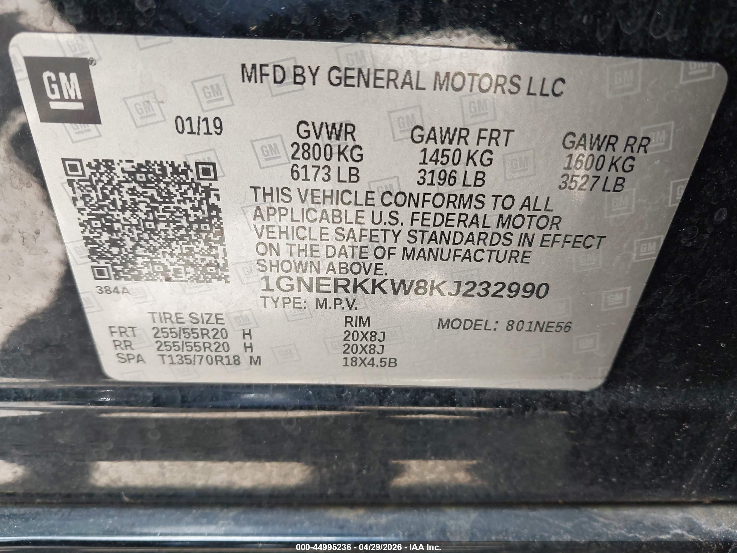 CHEVROLET TRAVERSE image 9
