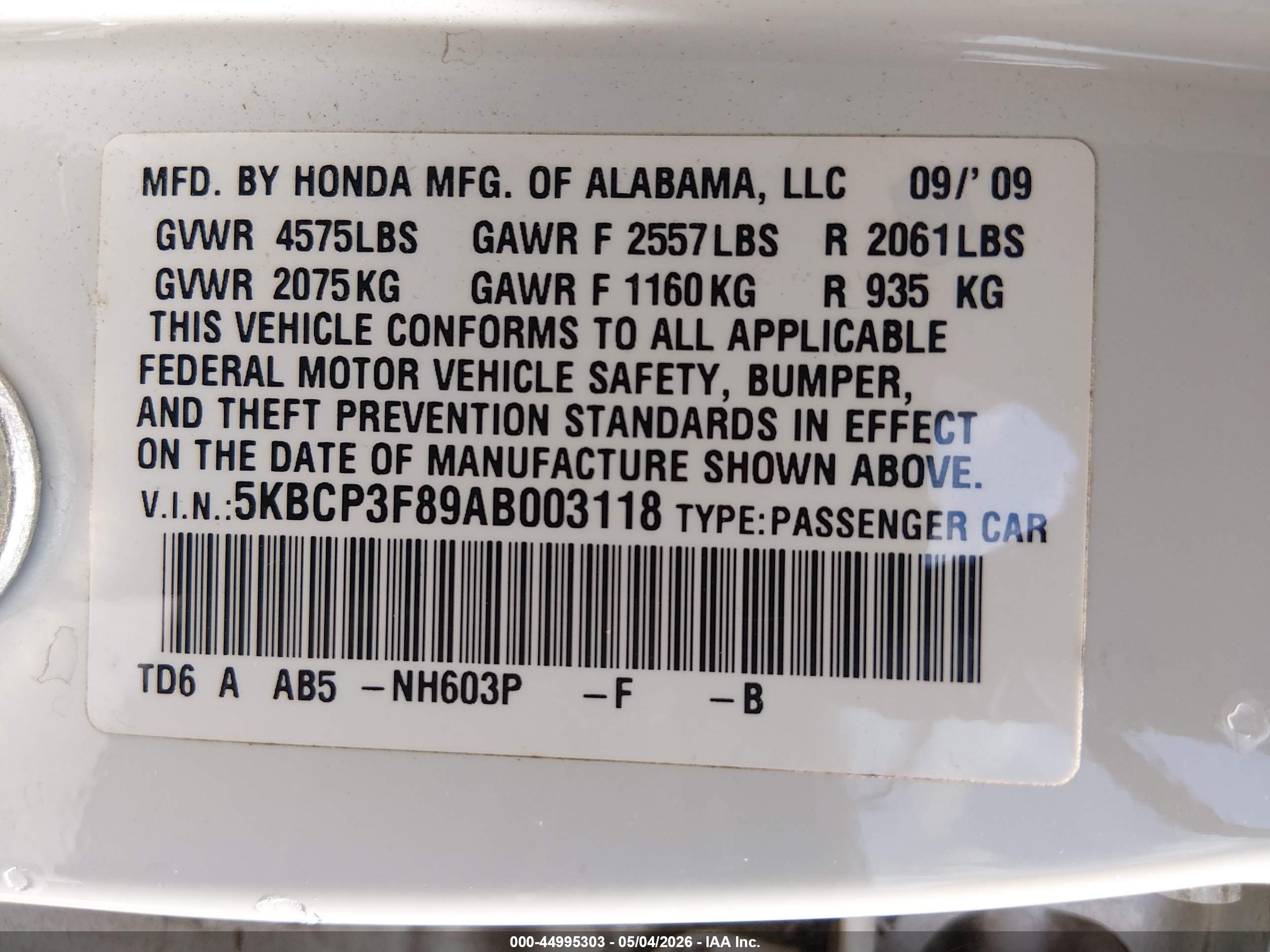 HONDA ACCORD image 9