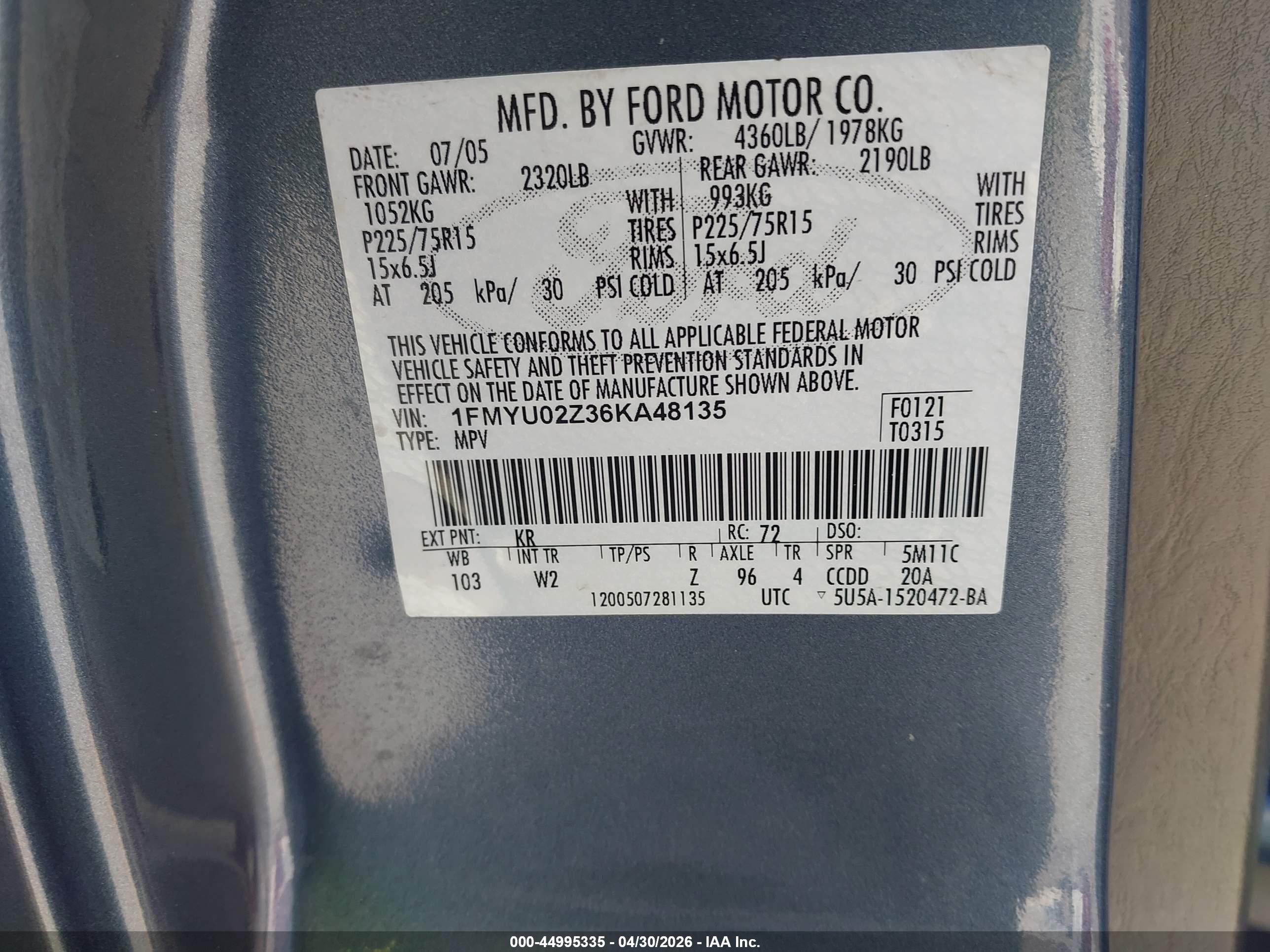 FORD ESCAPE image 9