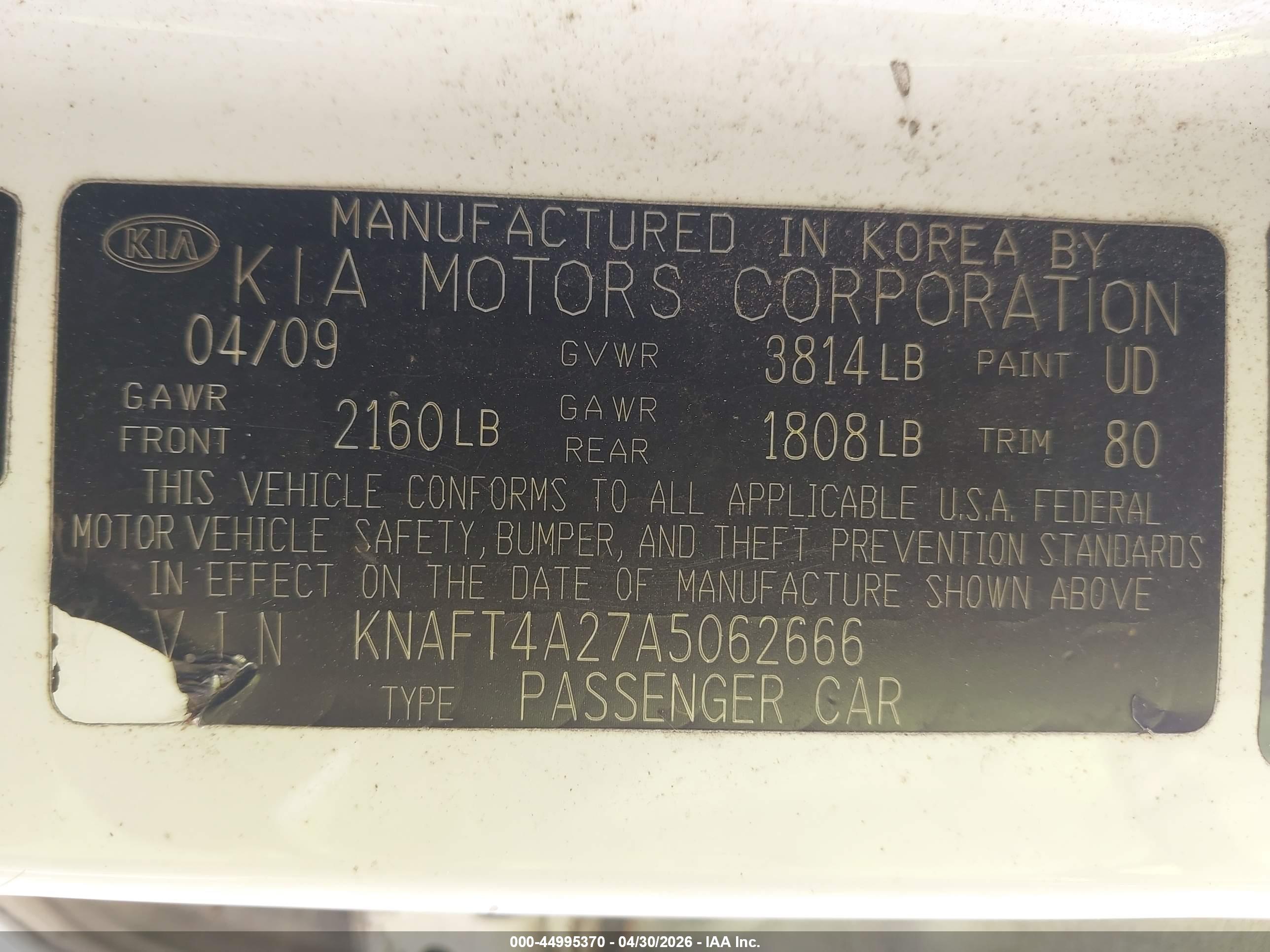 KIA FORTE image 9