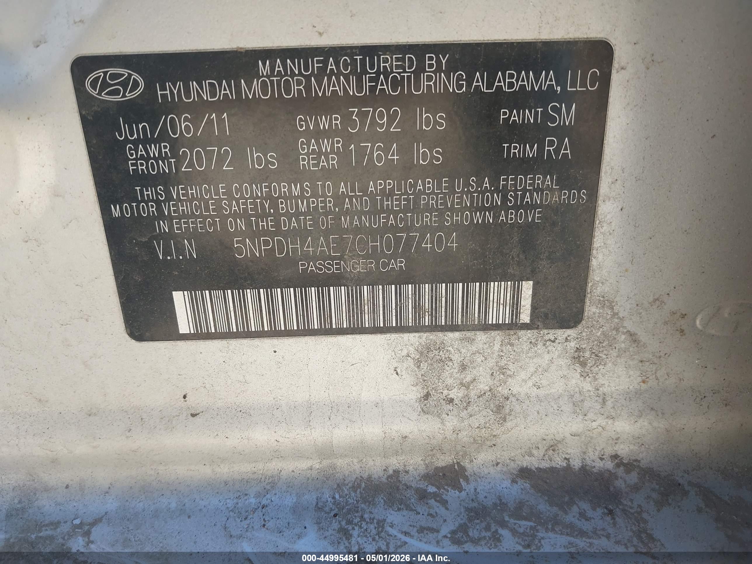 HYUNDAI ELANTRA image 9