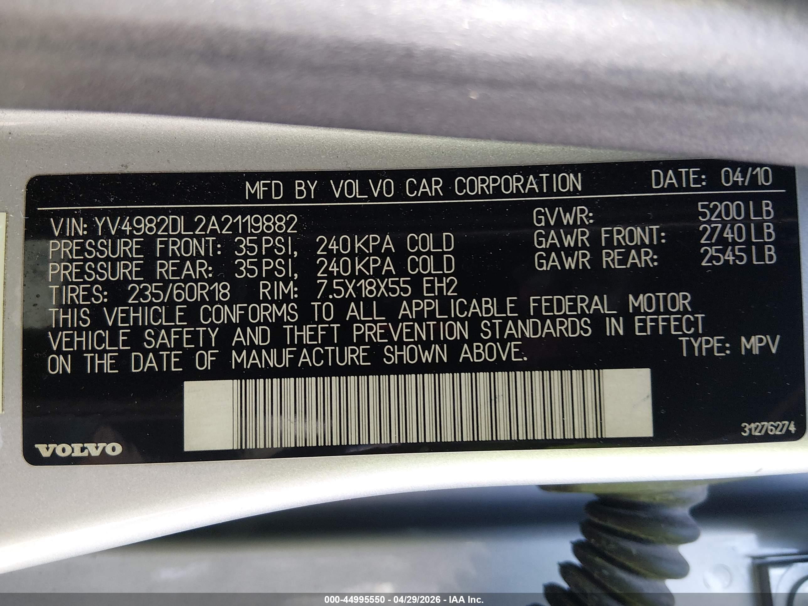 VOLVO XC60 image 9