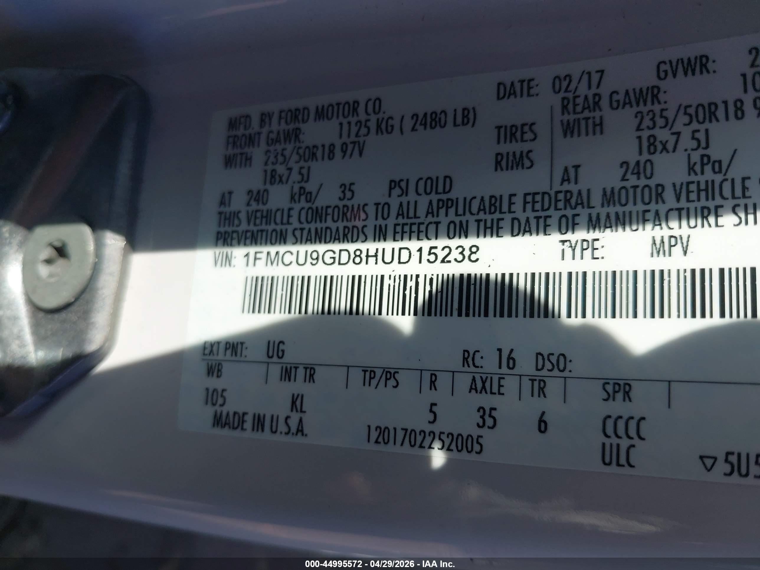 FORD ESCAPE image 9