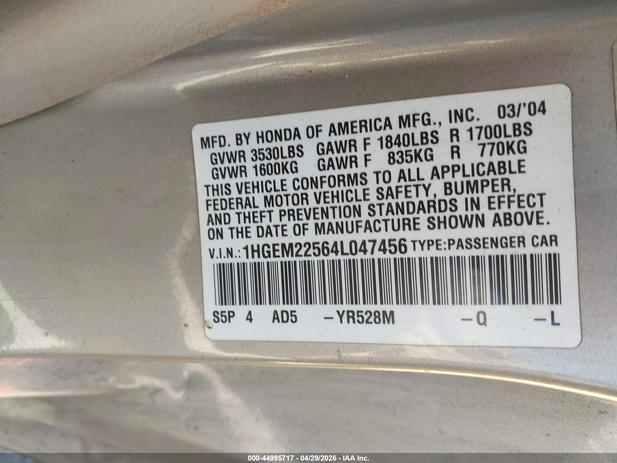 HONDA CIVIC image 9