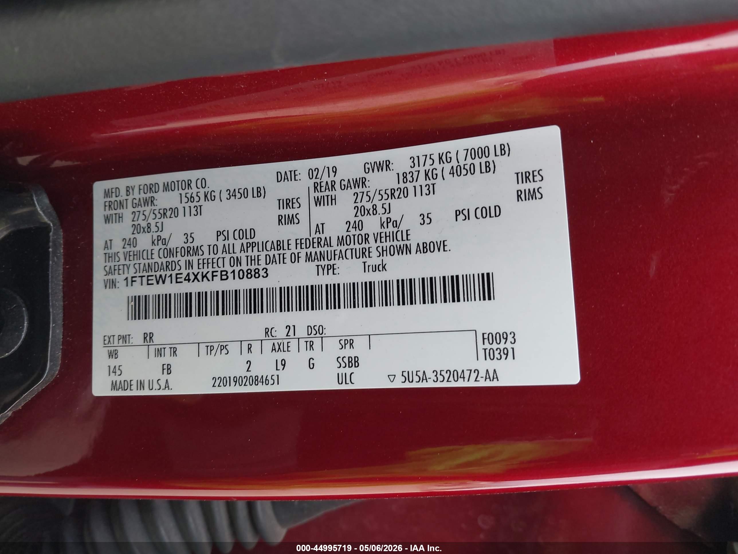 FORD F-150 image 9