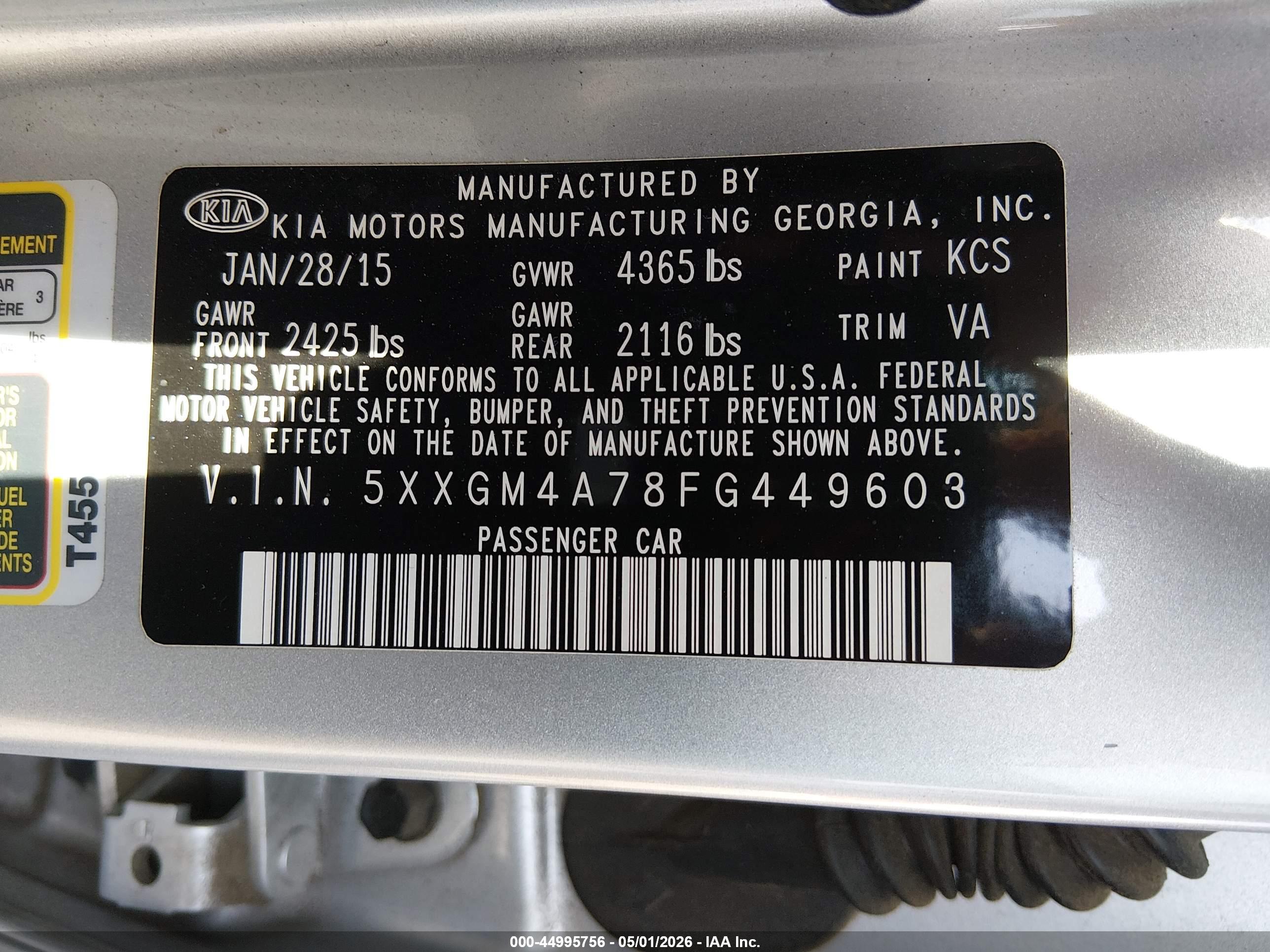 KIA OPTIMA image 9