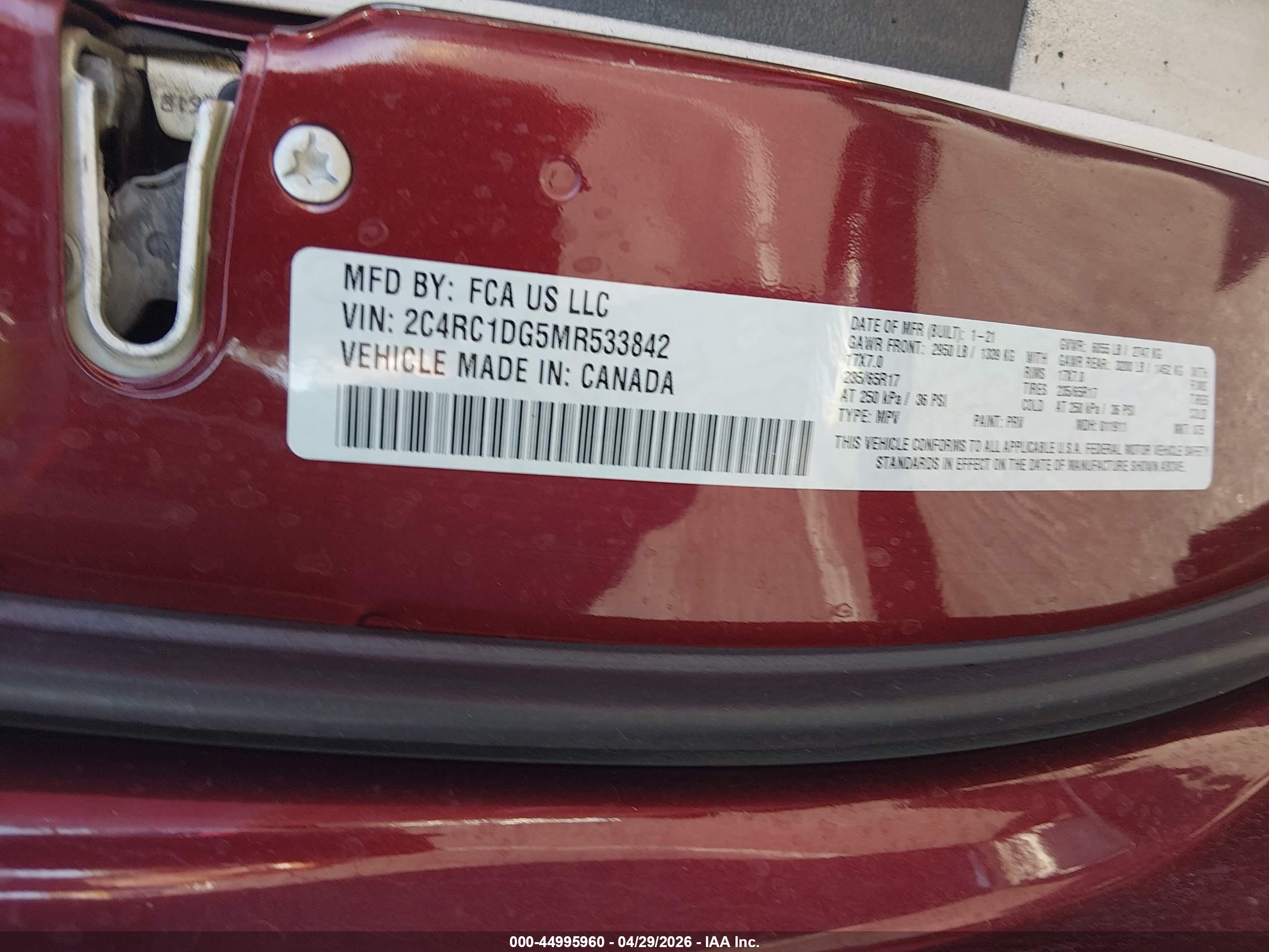 CHRYSLER VOYAGER image 9