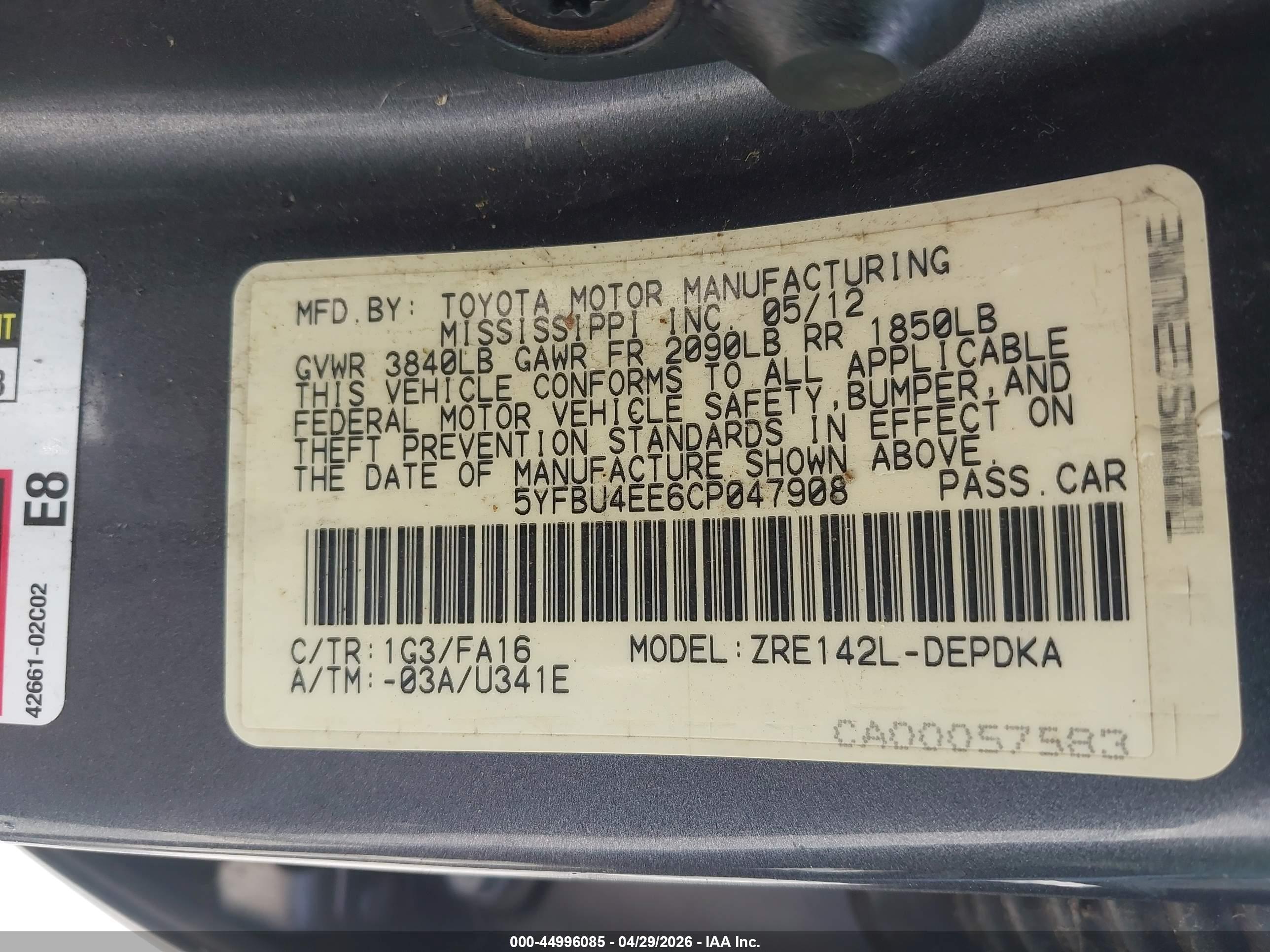 TOYOTA COROLLA image 9