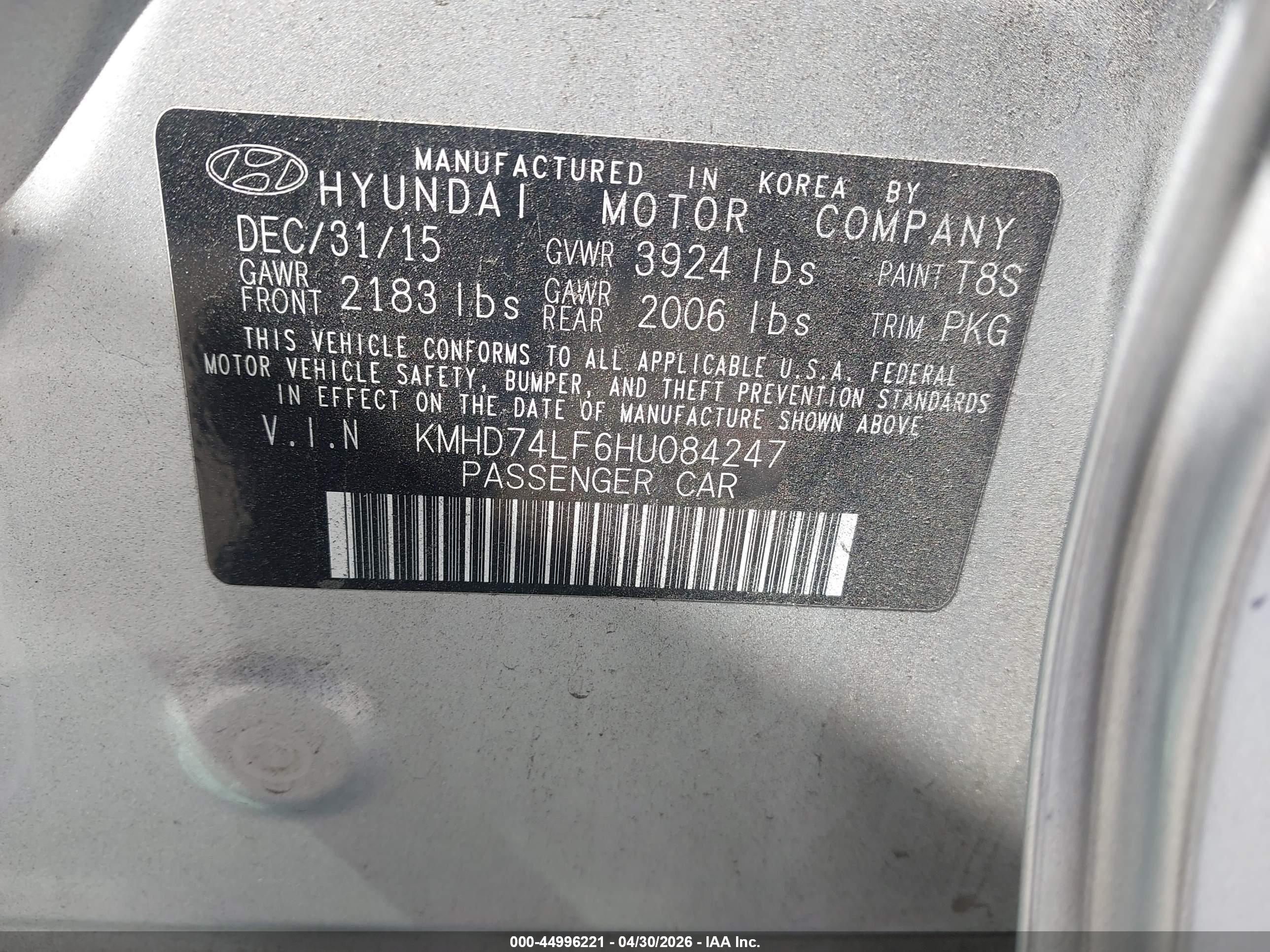 HYUNDAI ELANTRA image 9