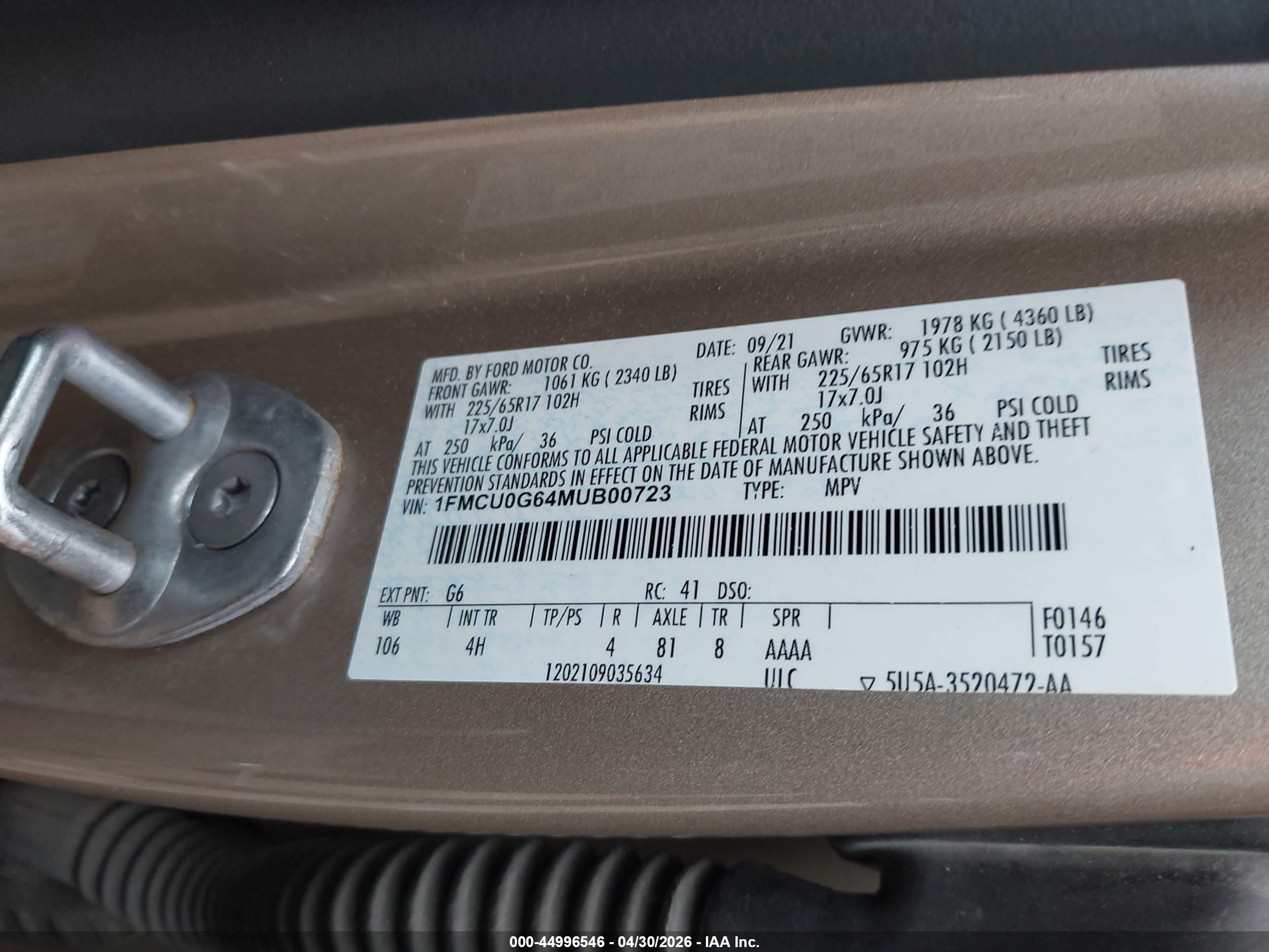 FORD ESCAPE image 9