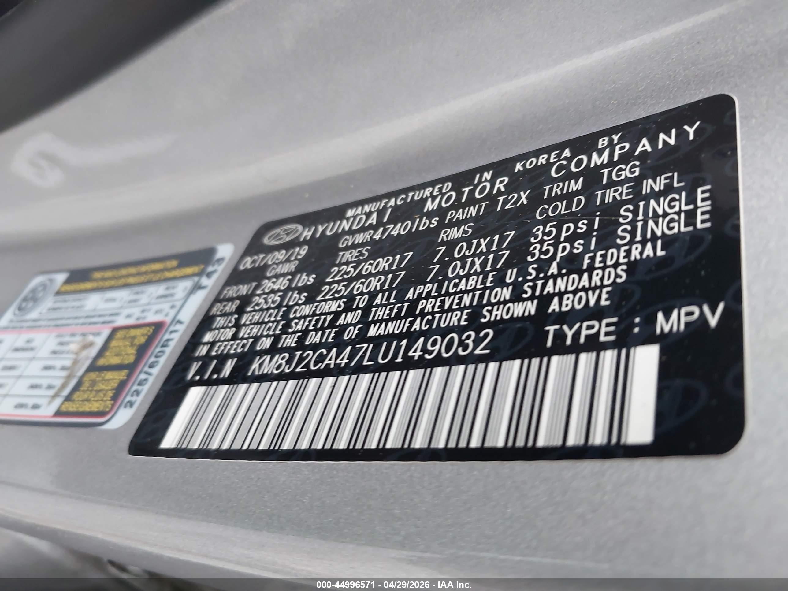 HYUNDAI TUCSON image 9