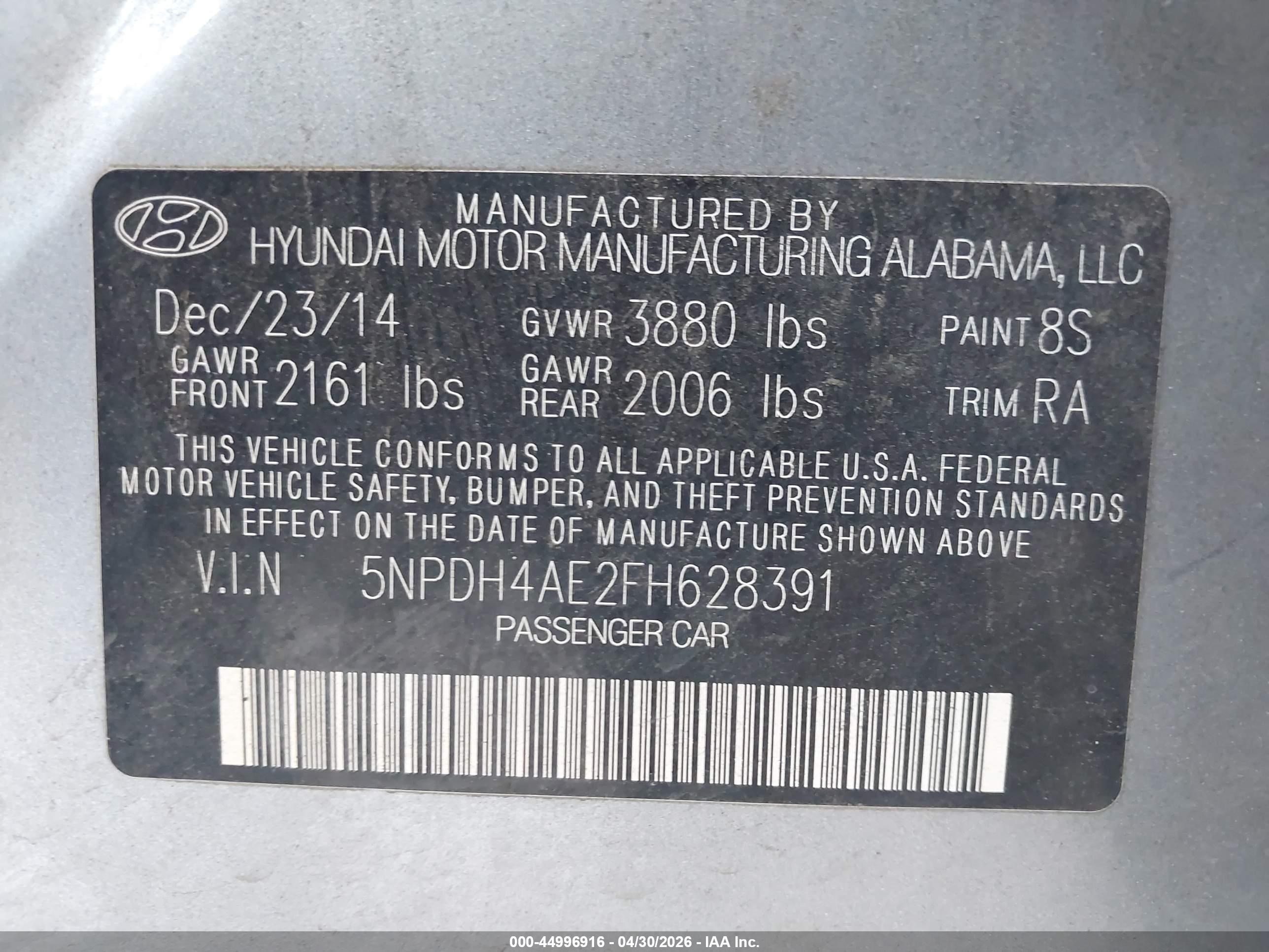 HYUNDAI ELANTRA image 9