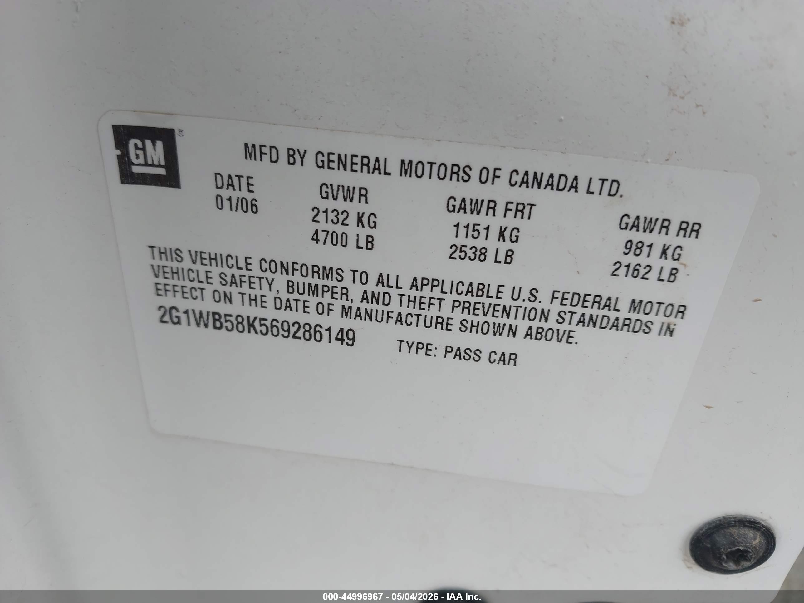 CHEVROLET IMPALA image 9