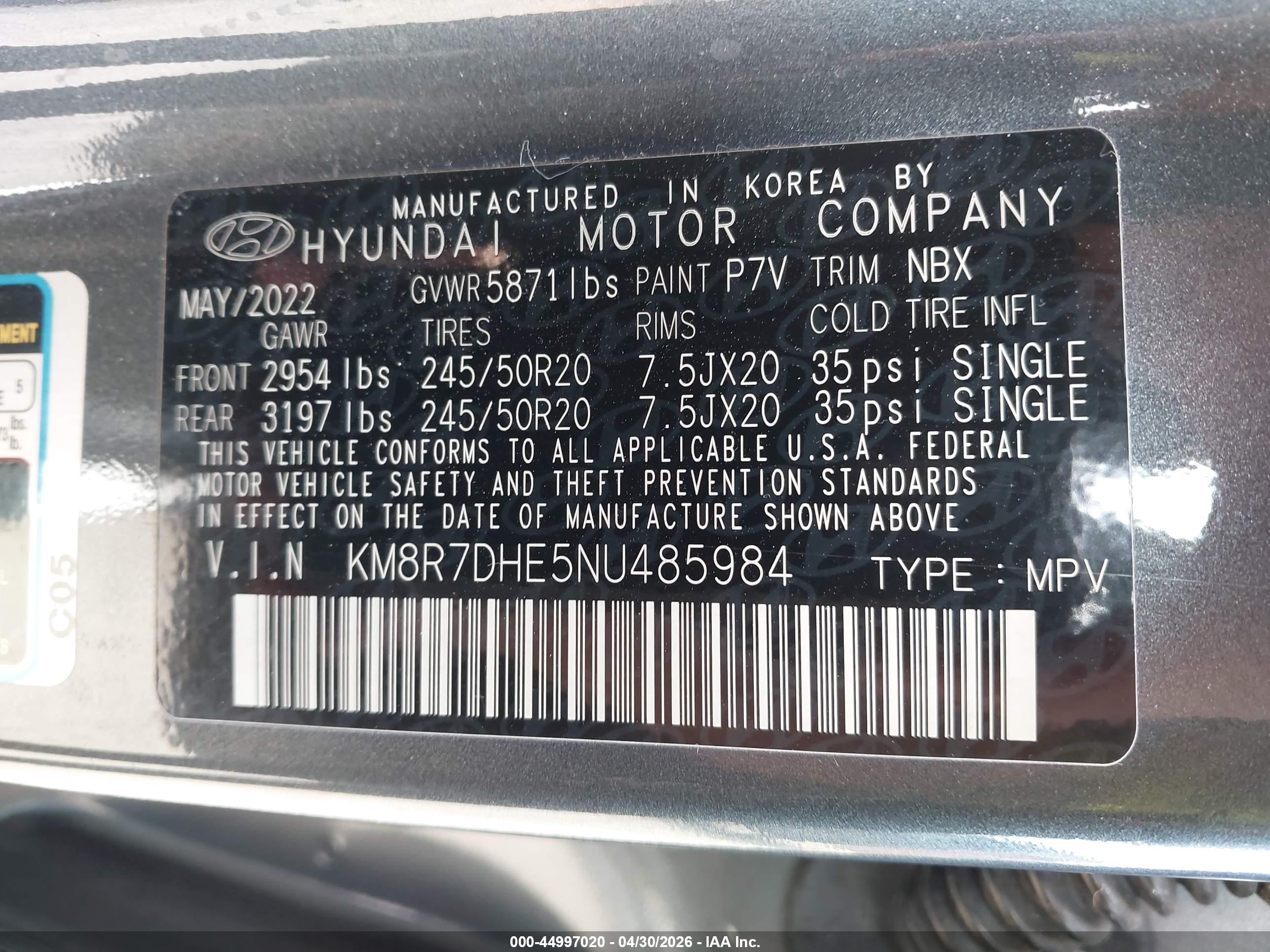 HYUNDAI PALISADE image 9