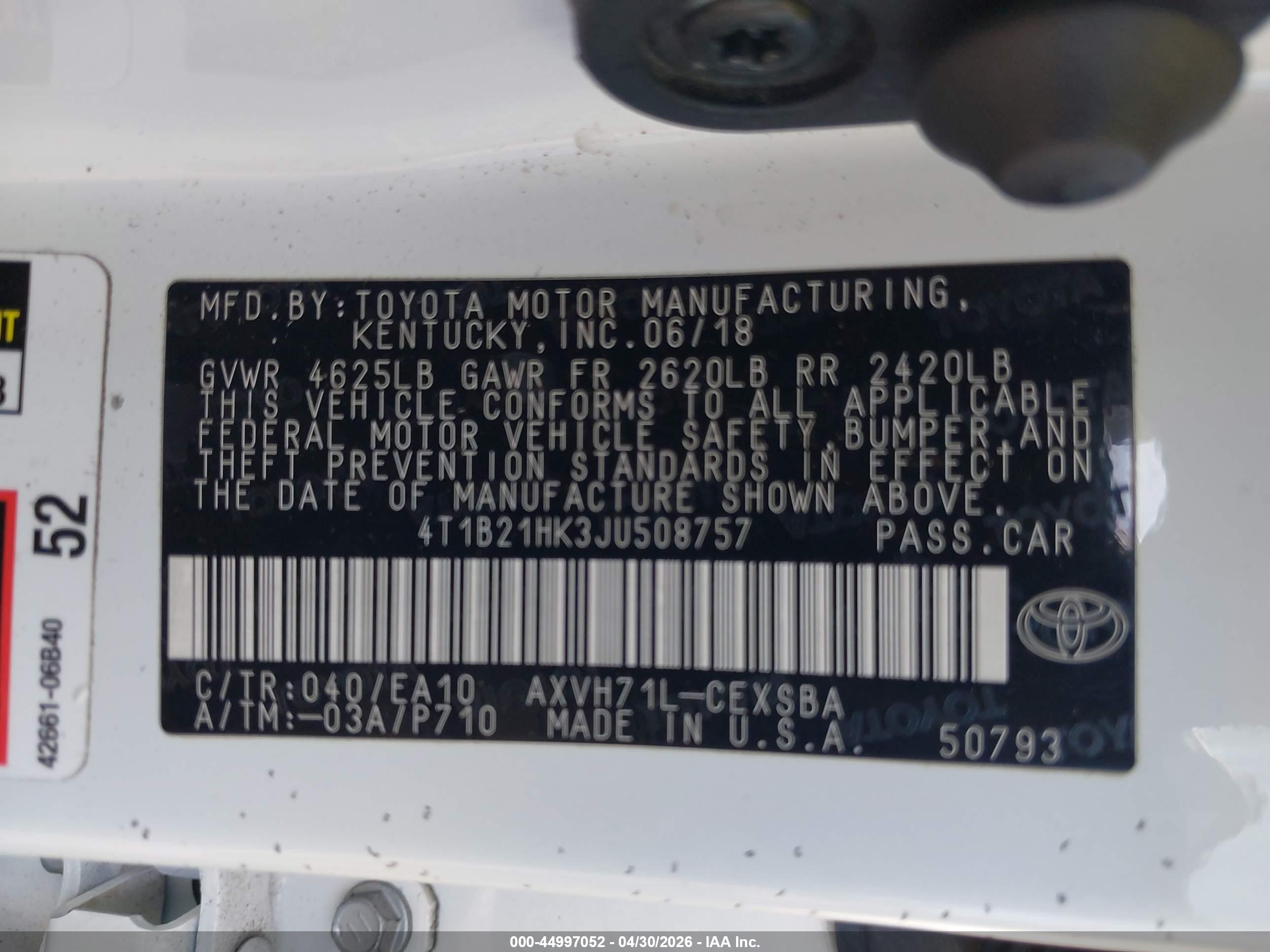 TOYOTA CAMRY image 9