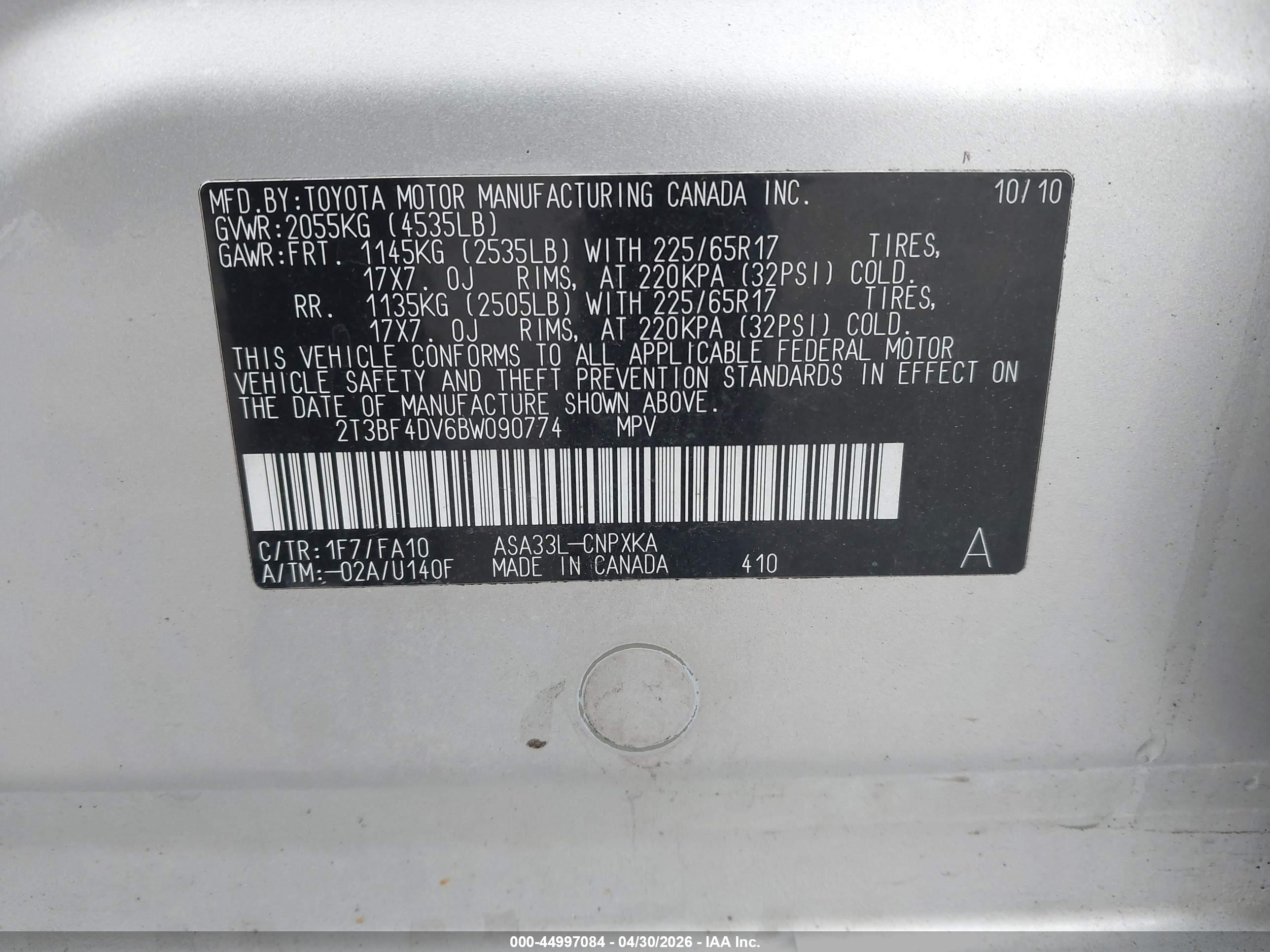 TOYOTA RAV4 image 9