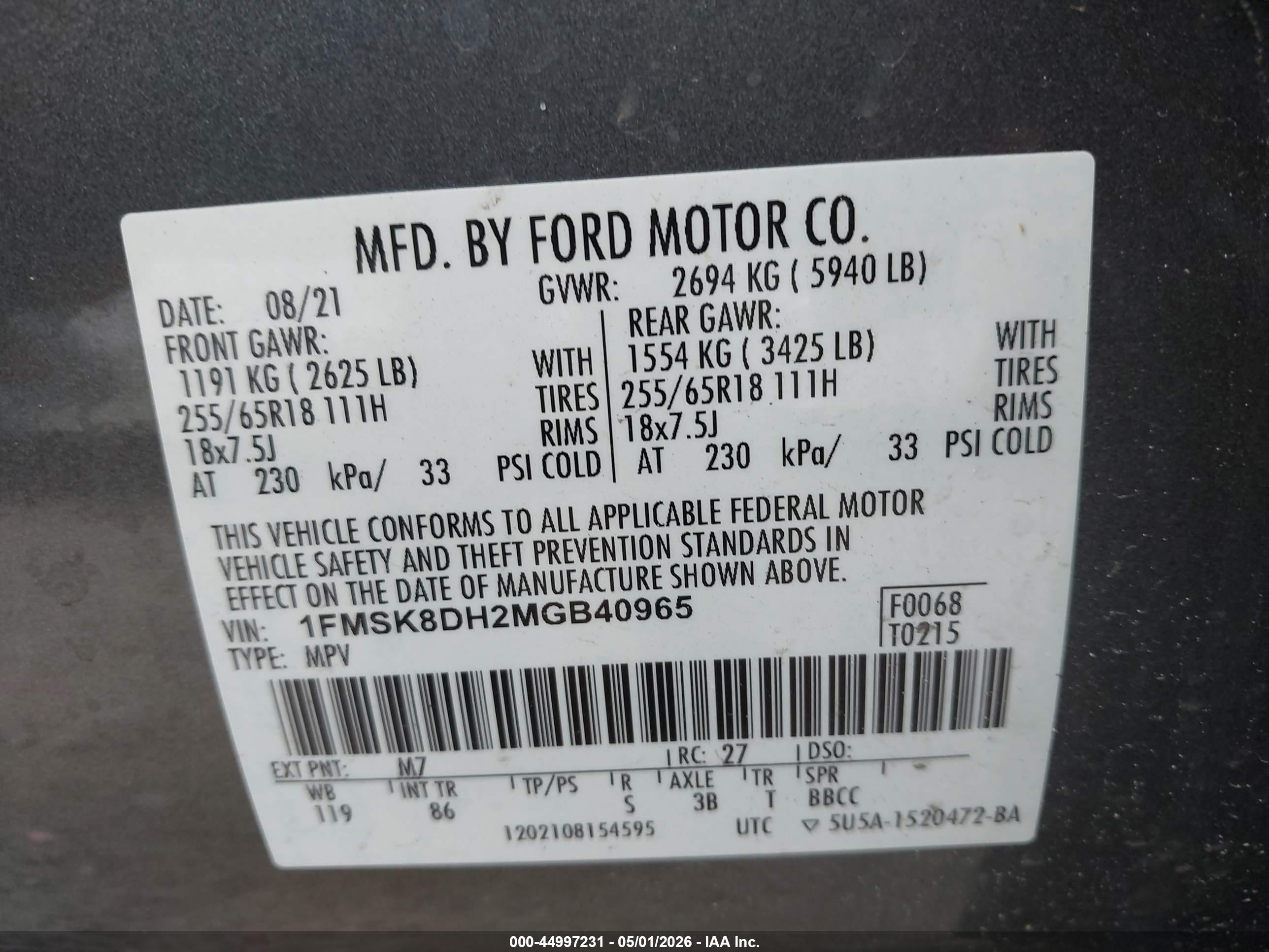 FORD EXPLORER image 9