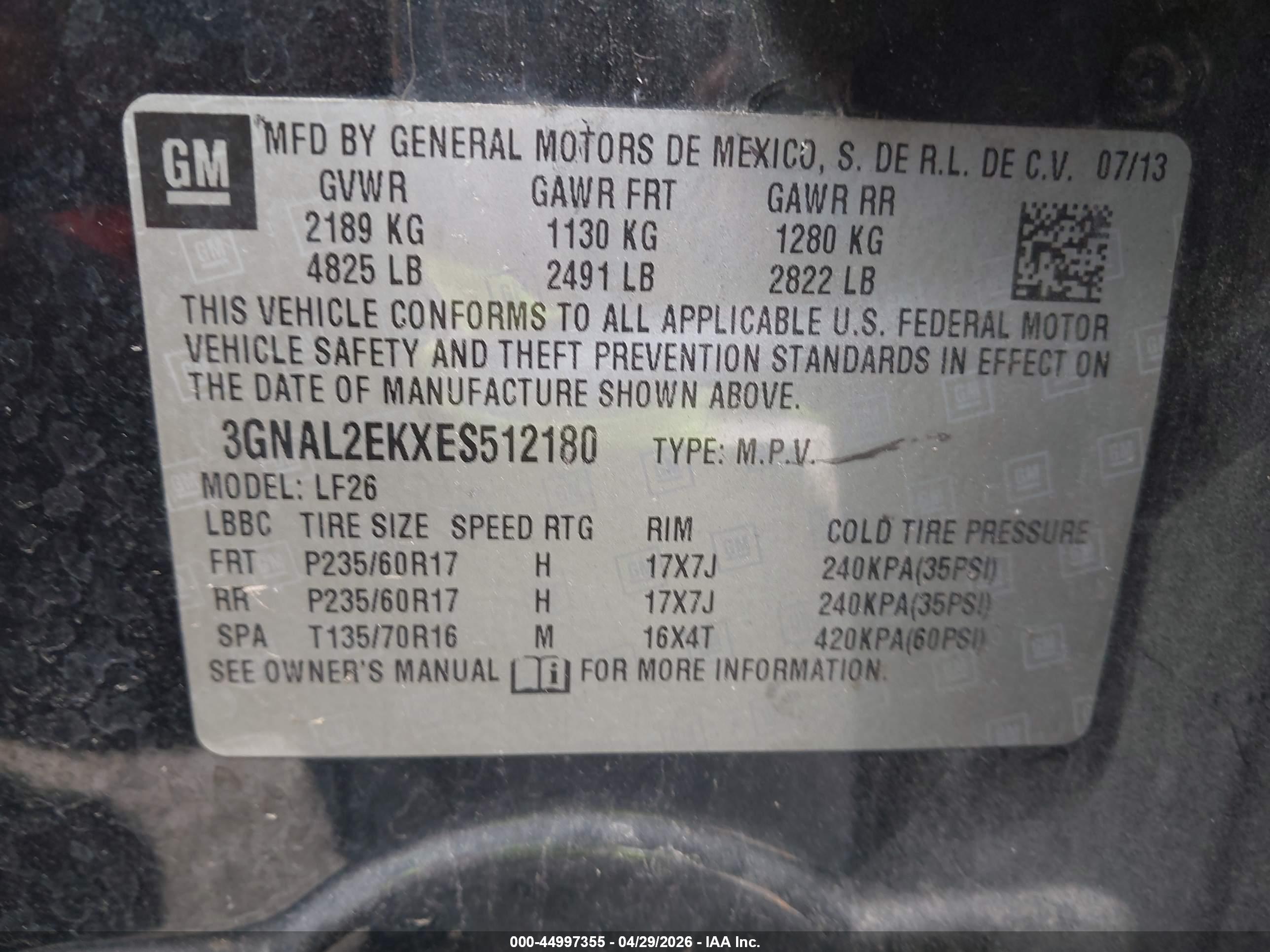 CHEVROLET CAPTIVA image 9