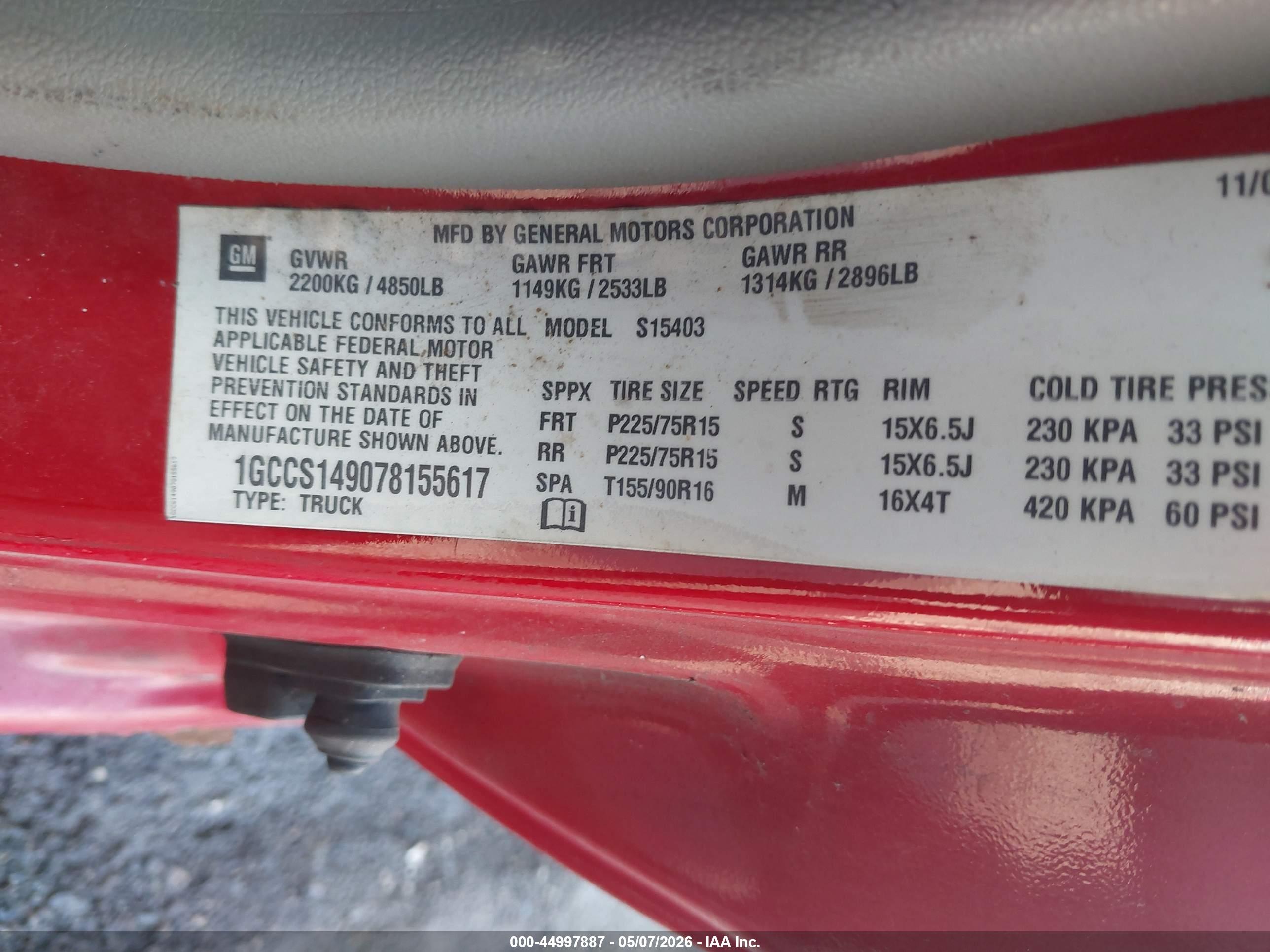 CHEVROLET COLORADO image 9