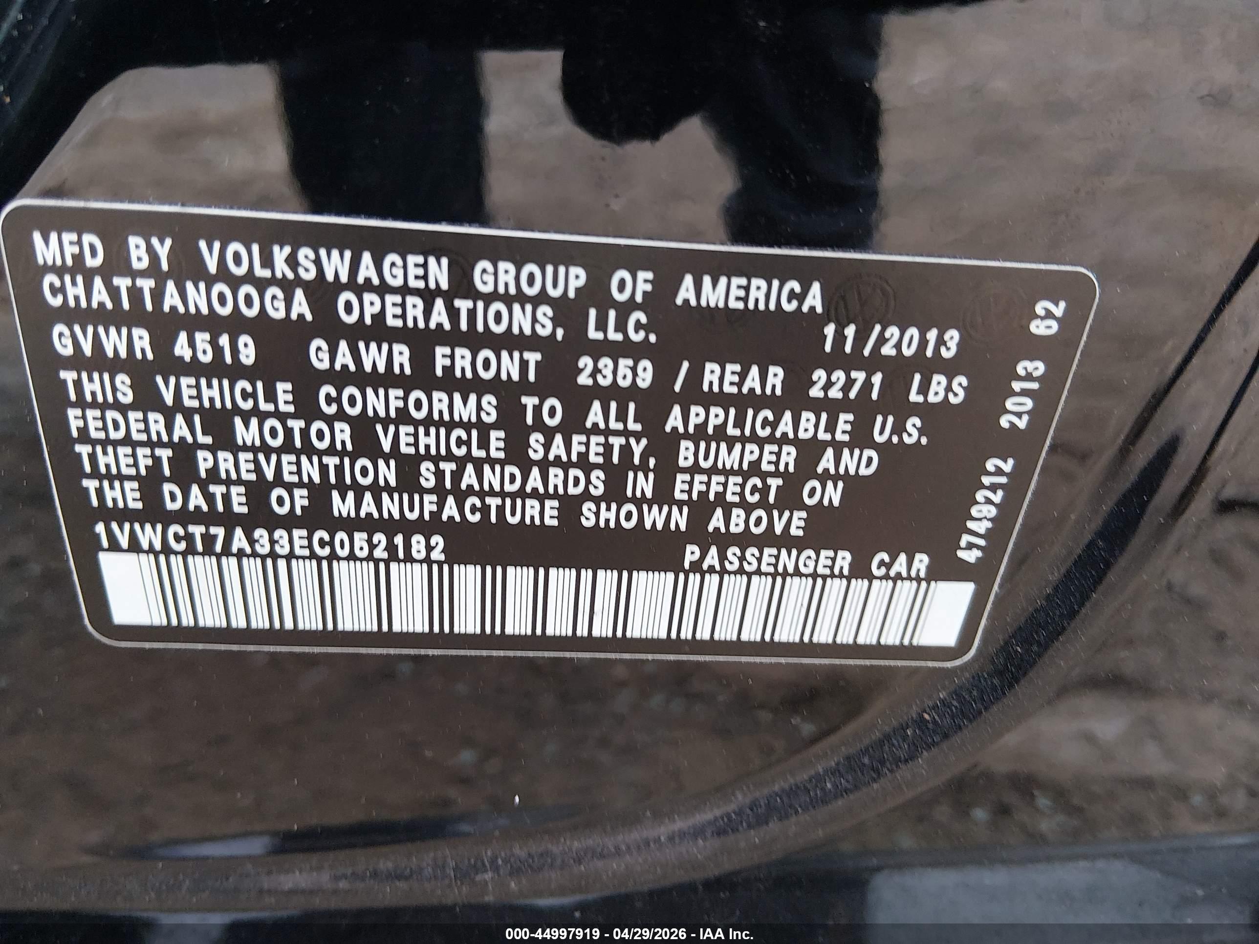 VOLKSWAGEN PASSAT image 9
