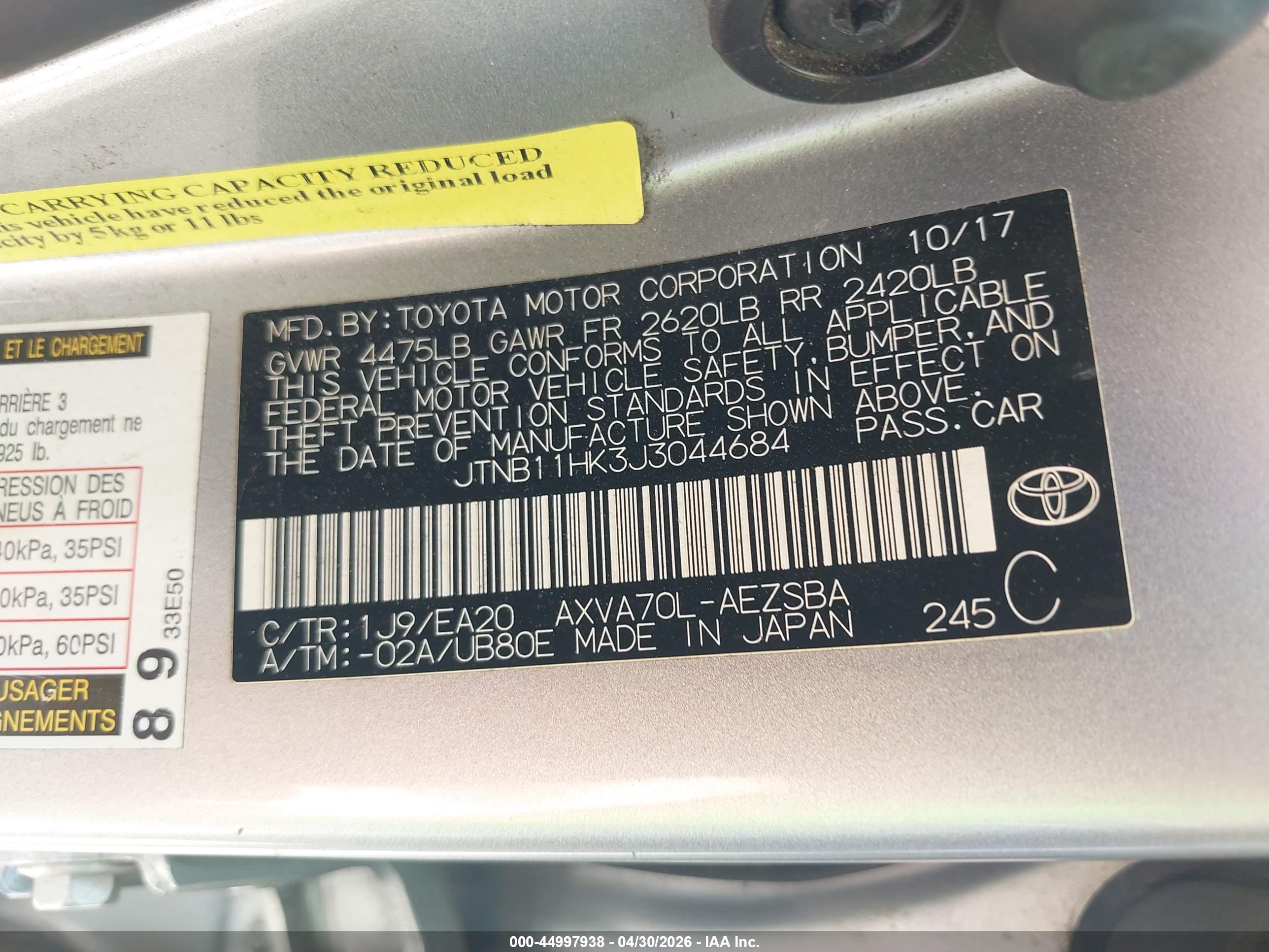 TOYOTA CAMRY image 9
