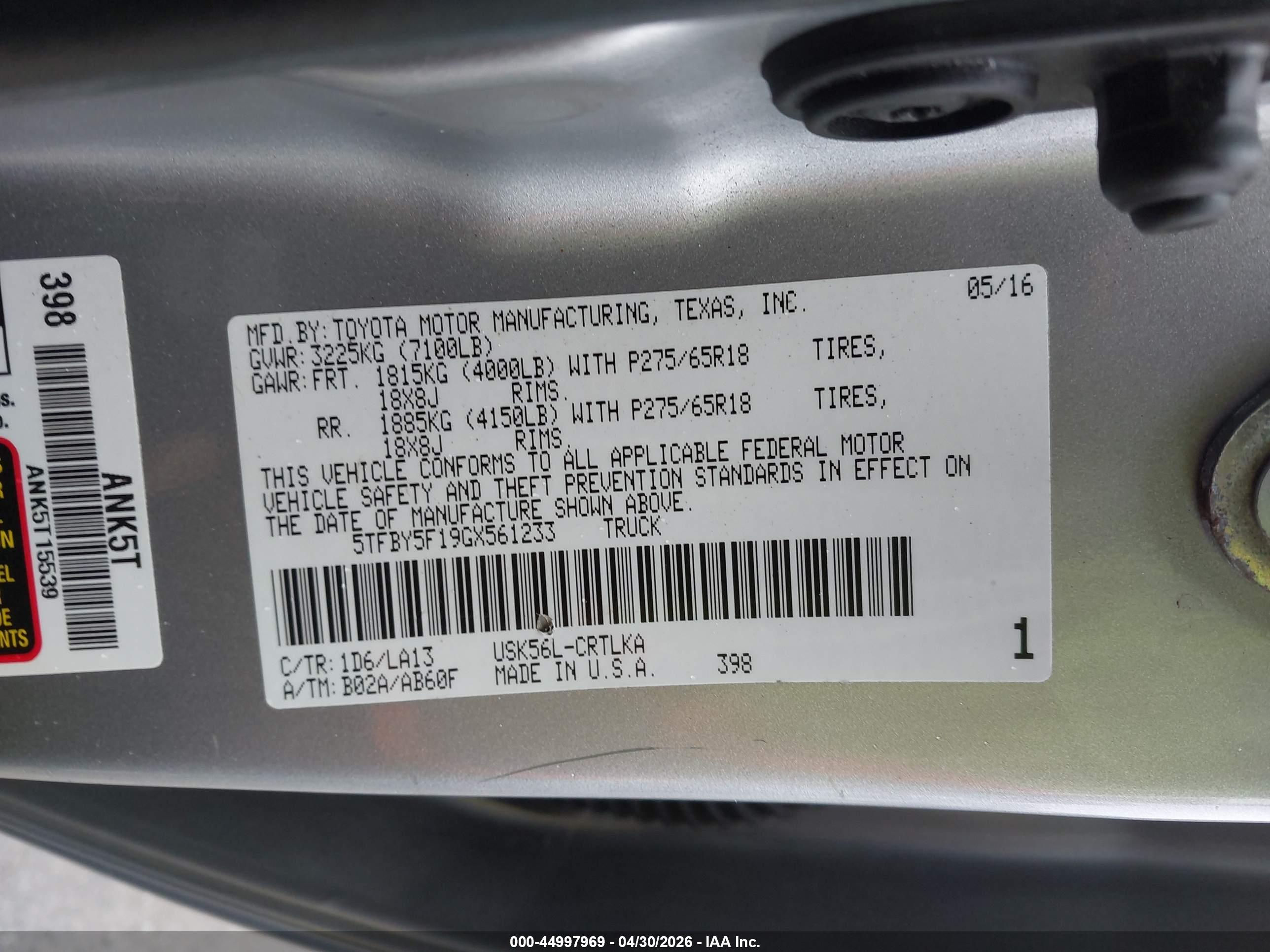TOYOTA TUNDRA image 9