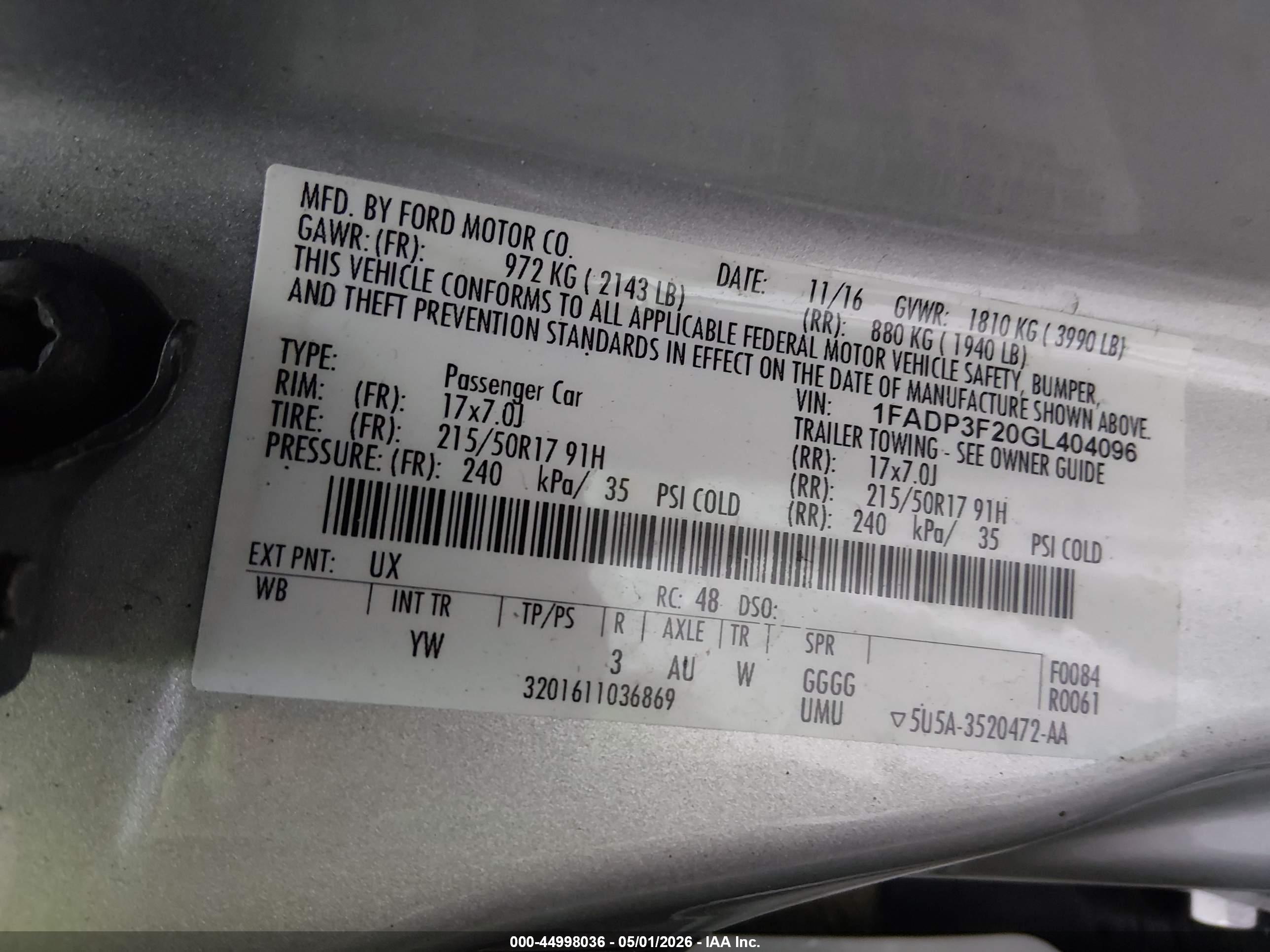 FORD FOCUS image 9