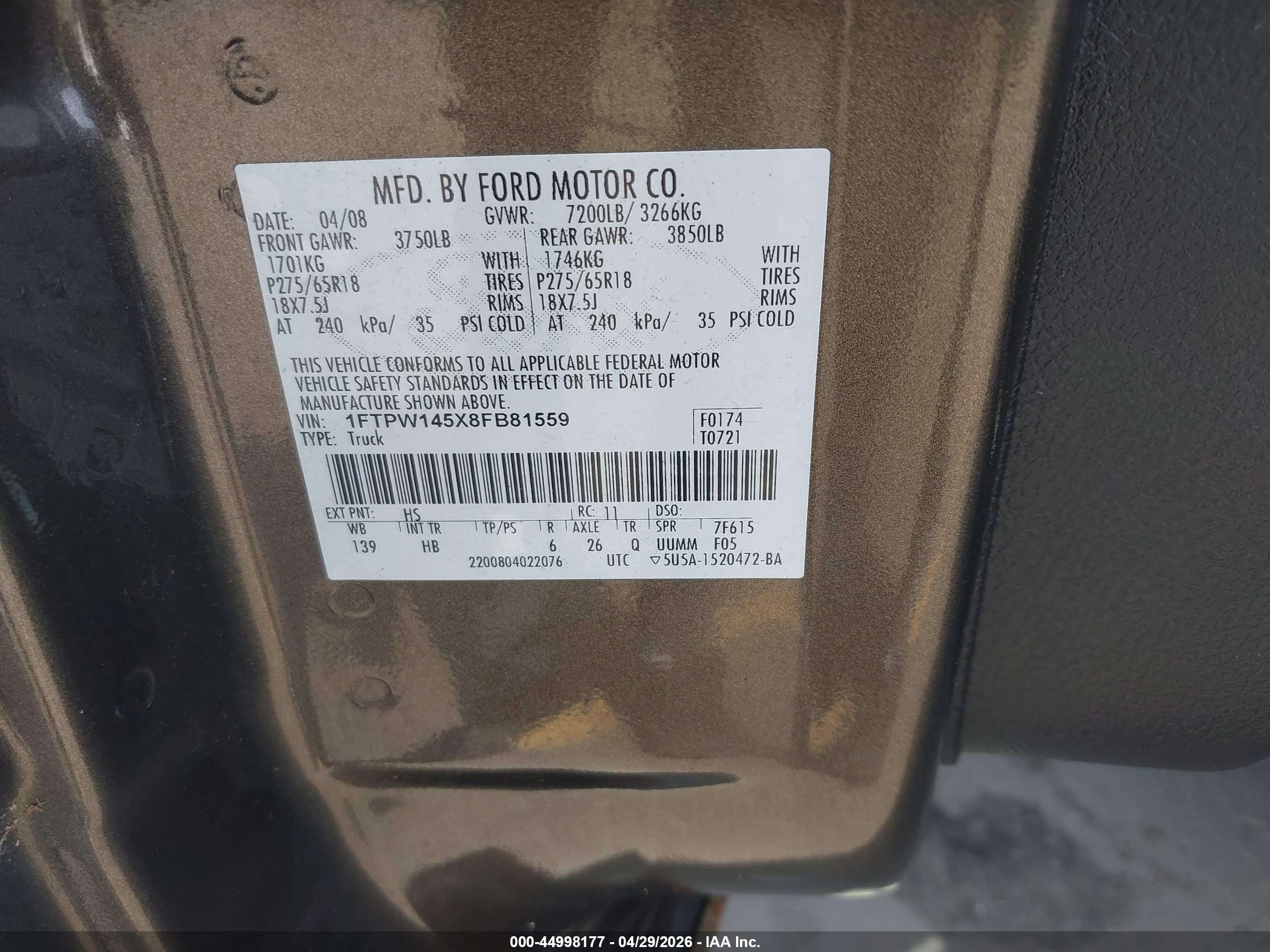 FORD F-150 image 9