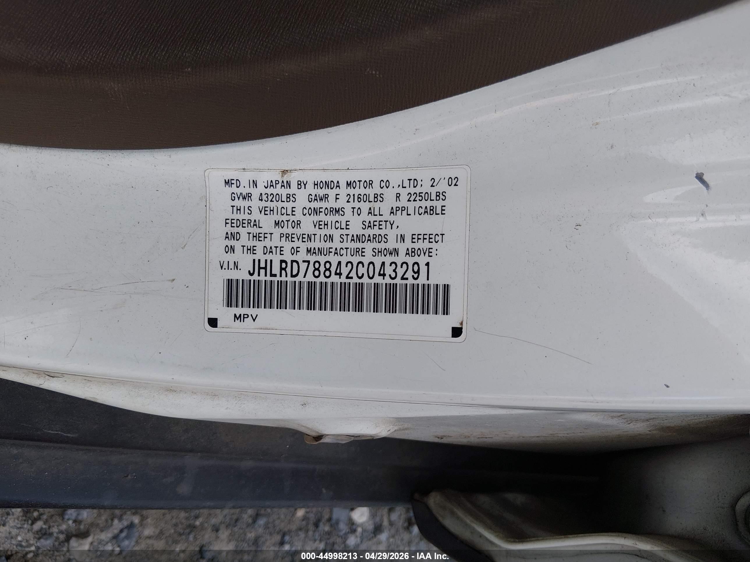 HONDA CR-V image 9