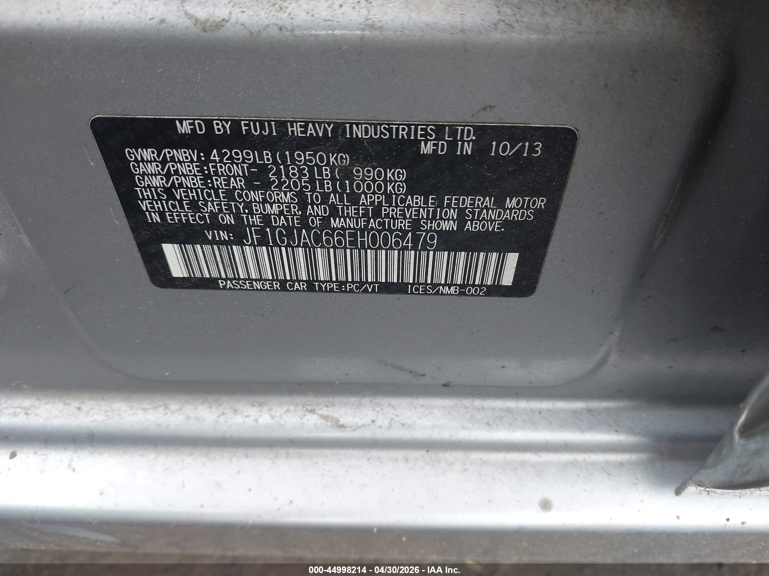 SUBARU IMPREZA image 9