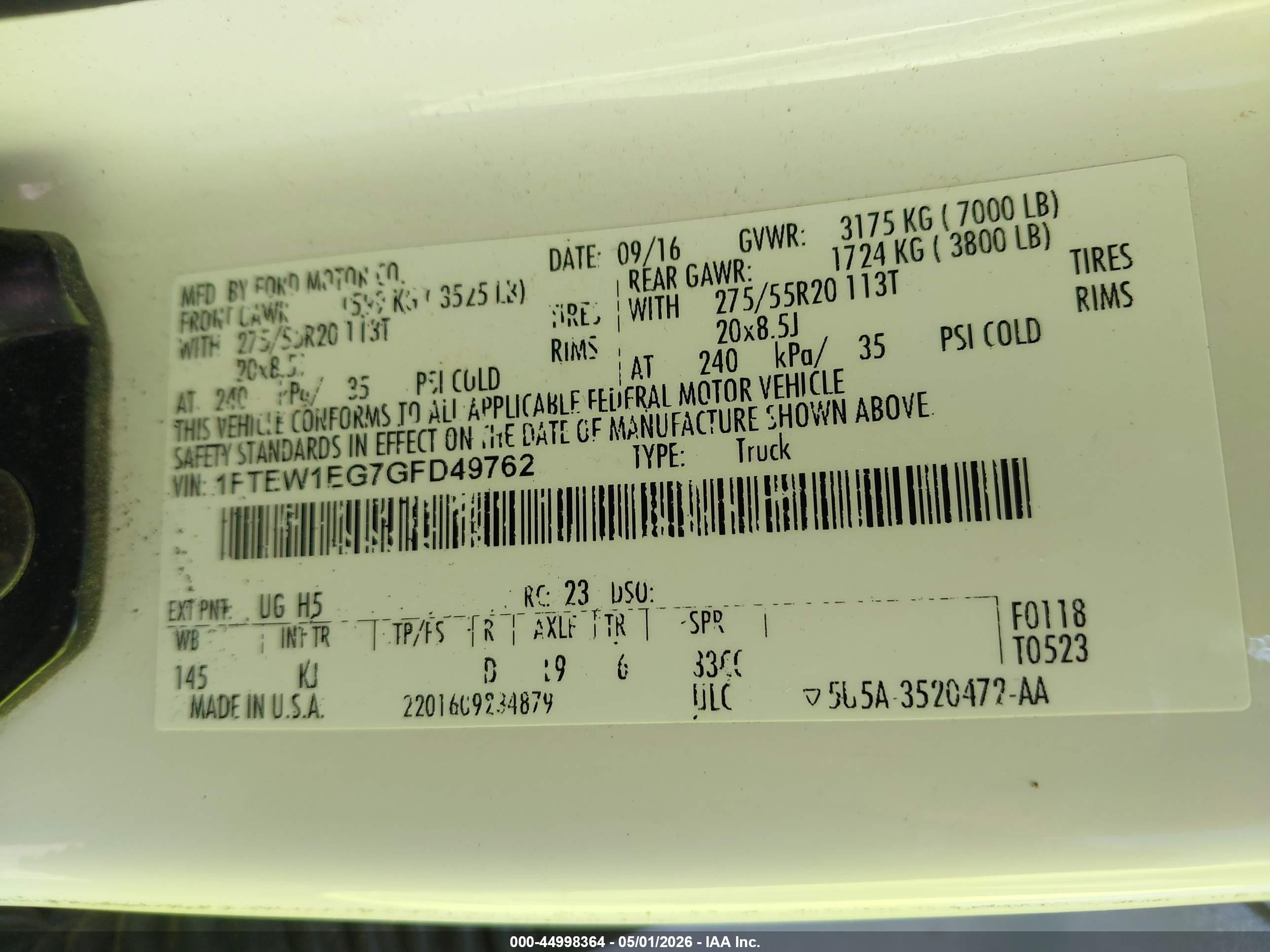 FORD F-150 image 9