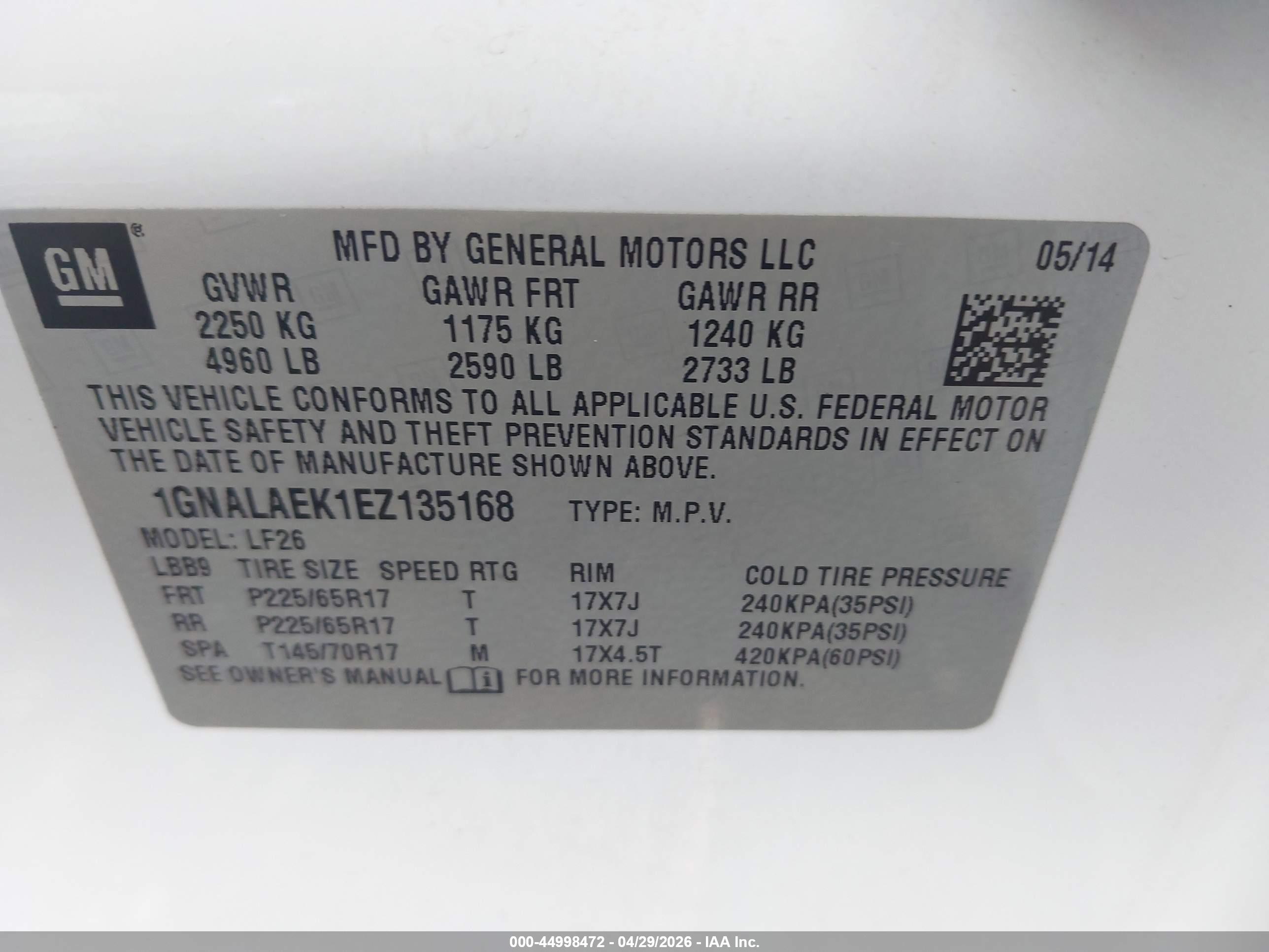 CHEVROLET EQUINOX image 9