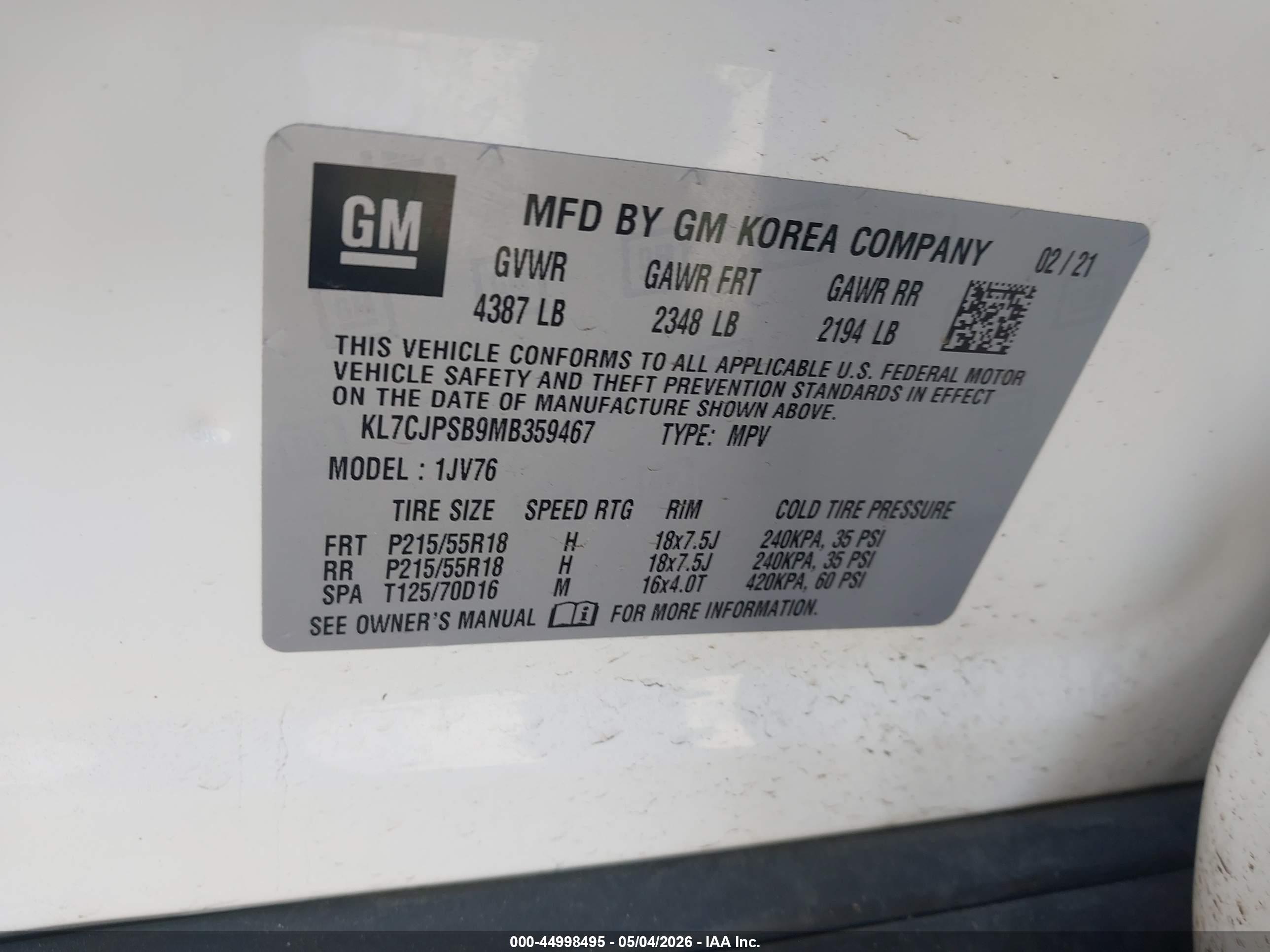 CHEVROLET TRAX image 9