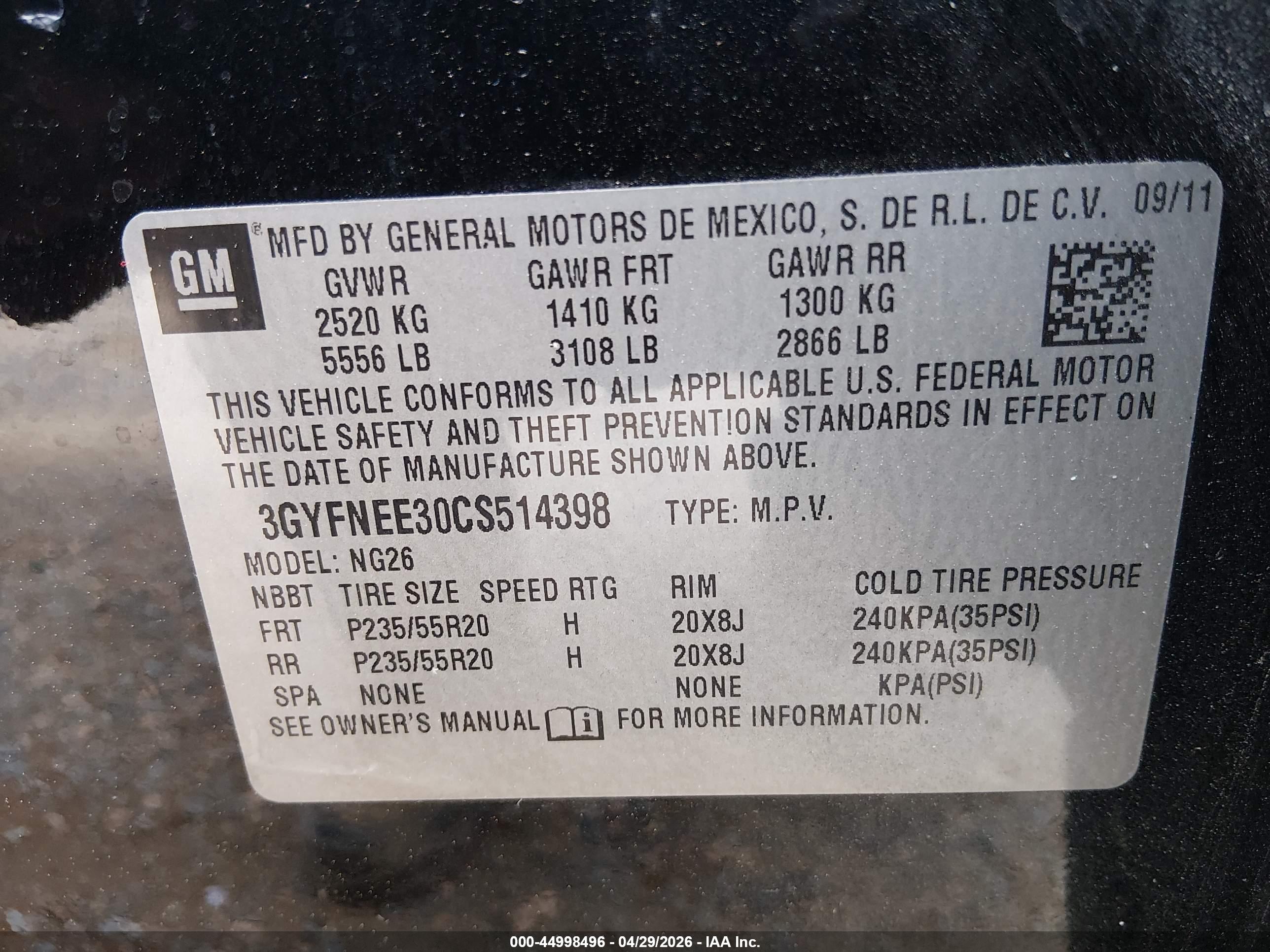 CADILLAC SRX image 9