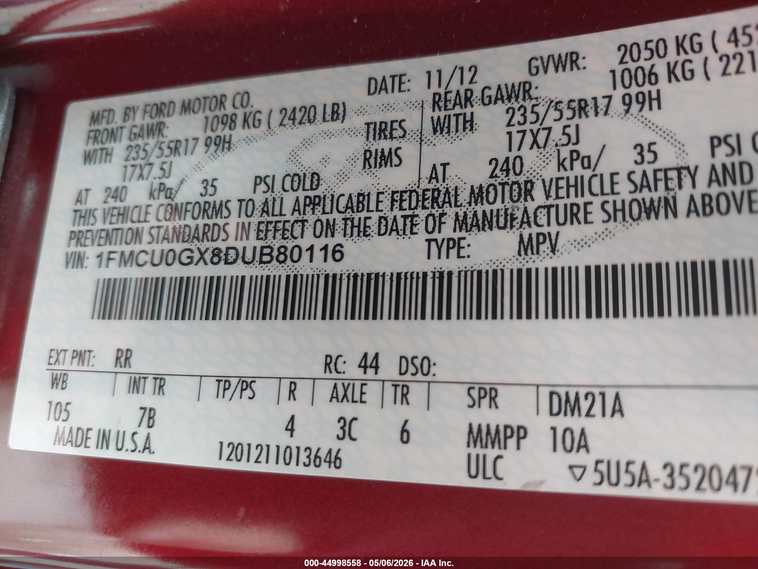 FORD ESCAPE image 9