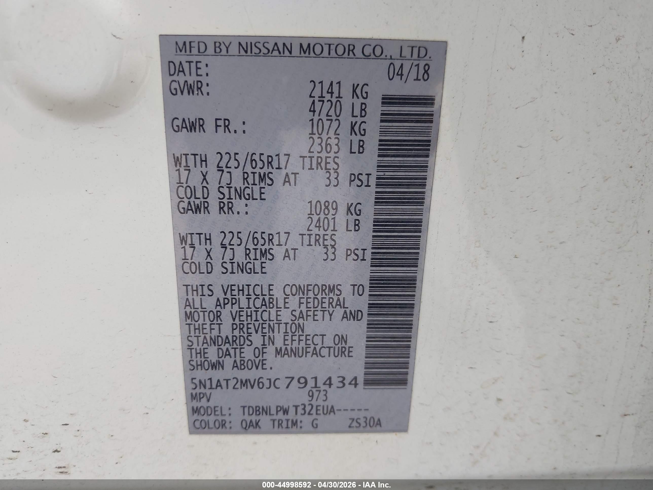 NISSAN ROGUE image 9