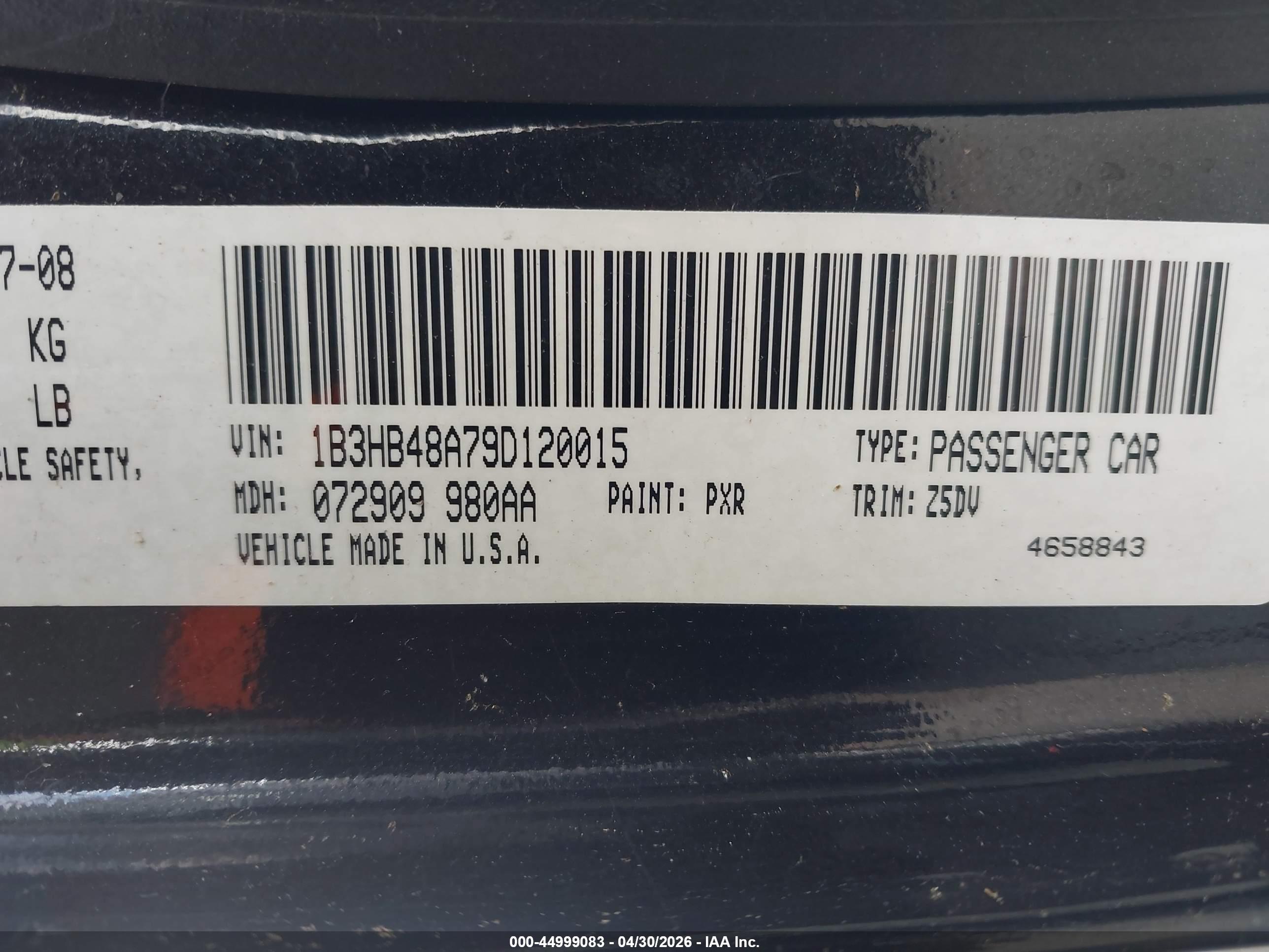 DODGE CALIBER image 9
