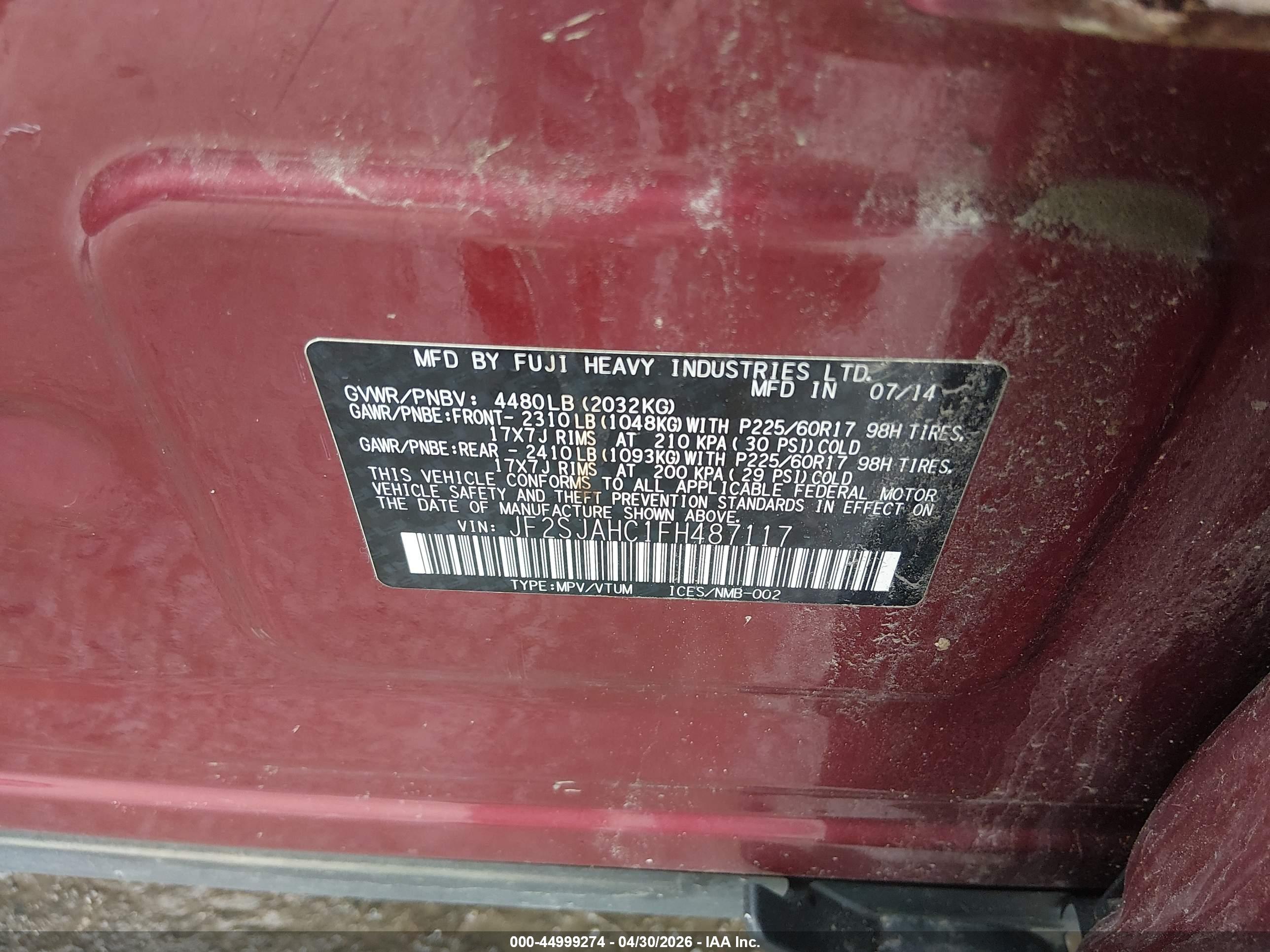 SUBARU FORESTER image 9