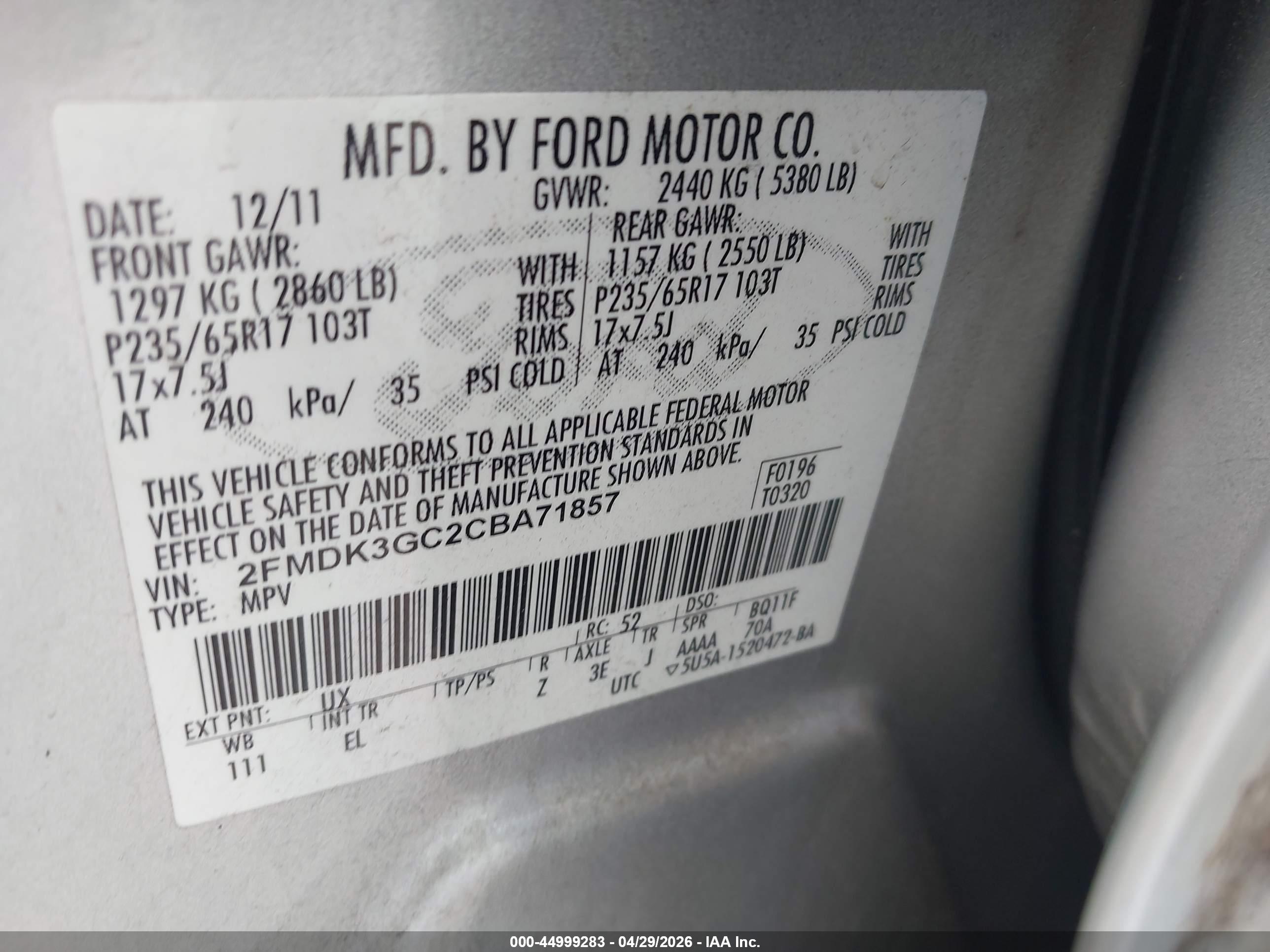 FORD EDGE image 9