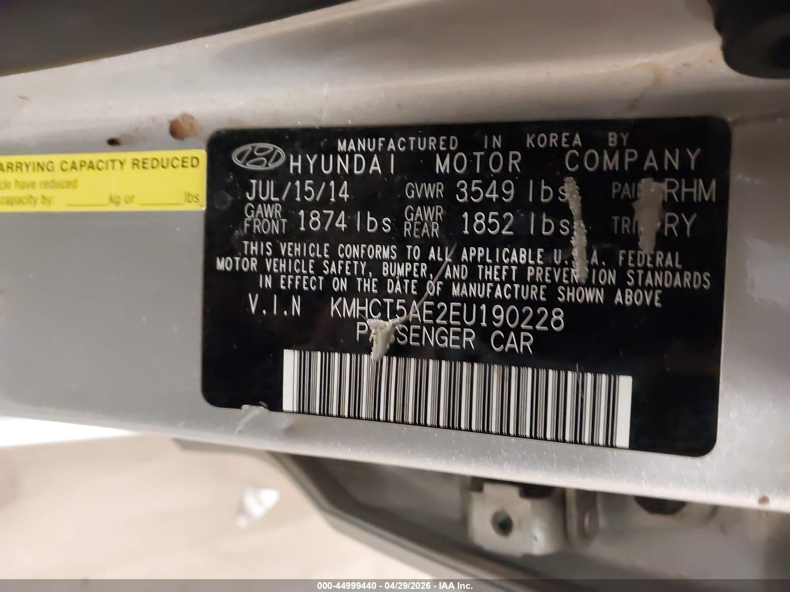 HYUNDAI ACCENT image 9