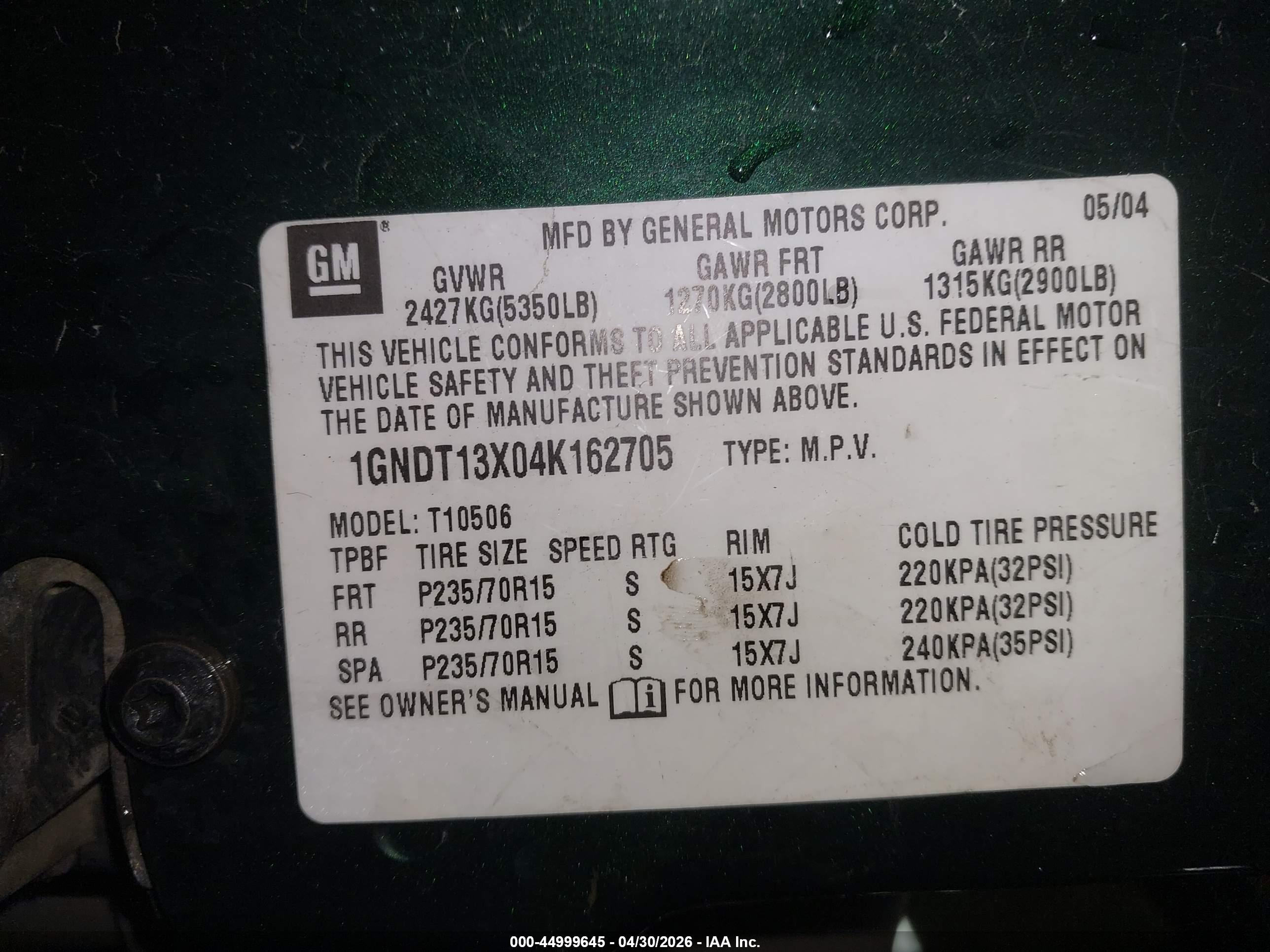 CHEVROLET BLAZER image 9